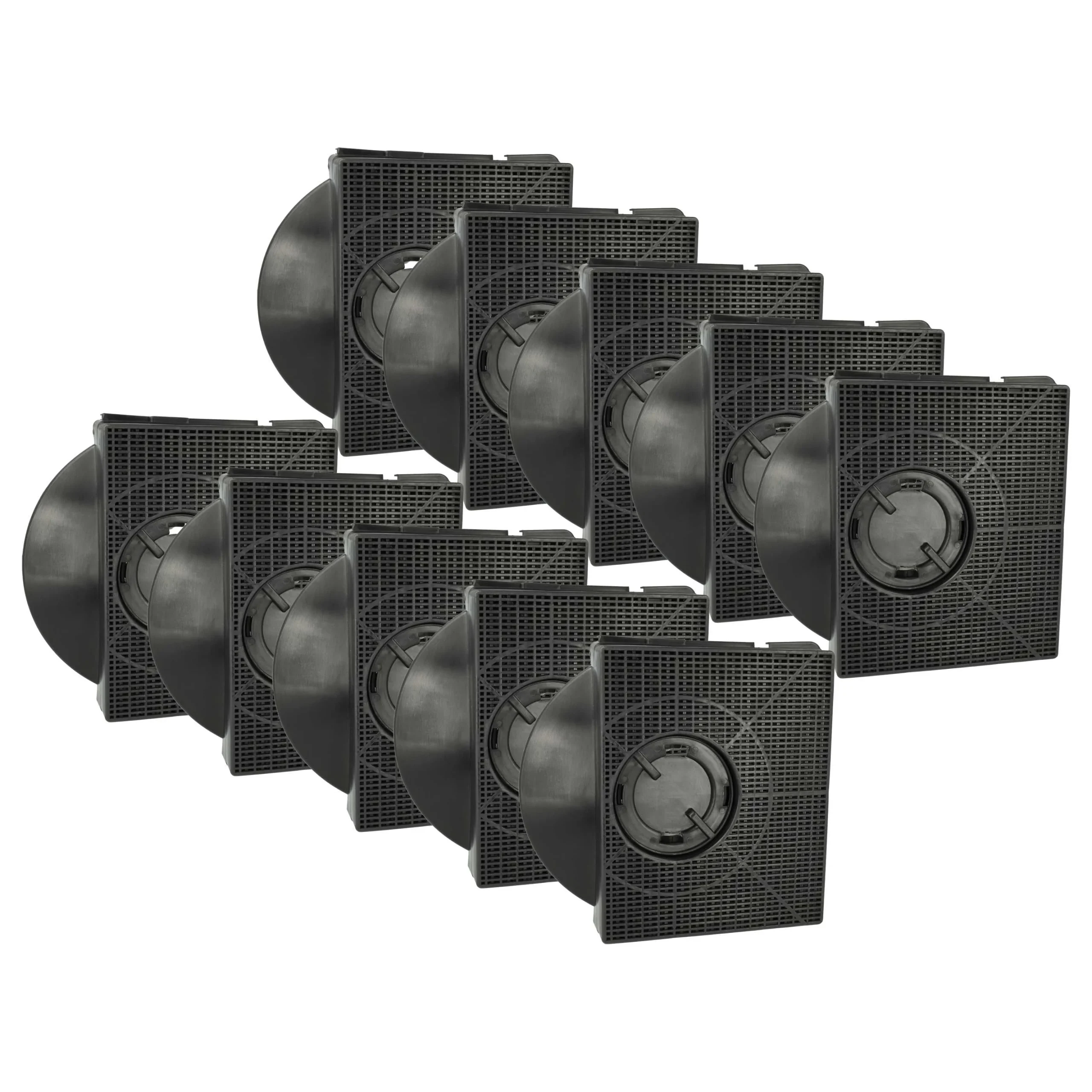 10x Filtres à charbon actif remplace AEG AS-AZKF060, 9029800555, 8718868949554, 9029793602 pour hotte Zanussi