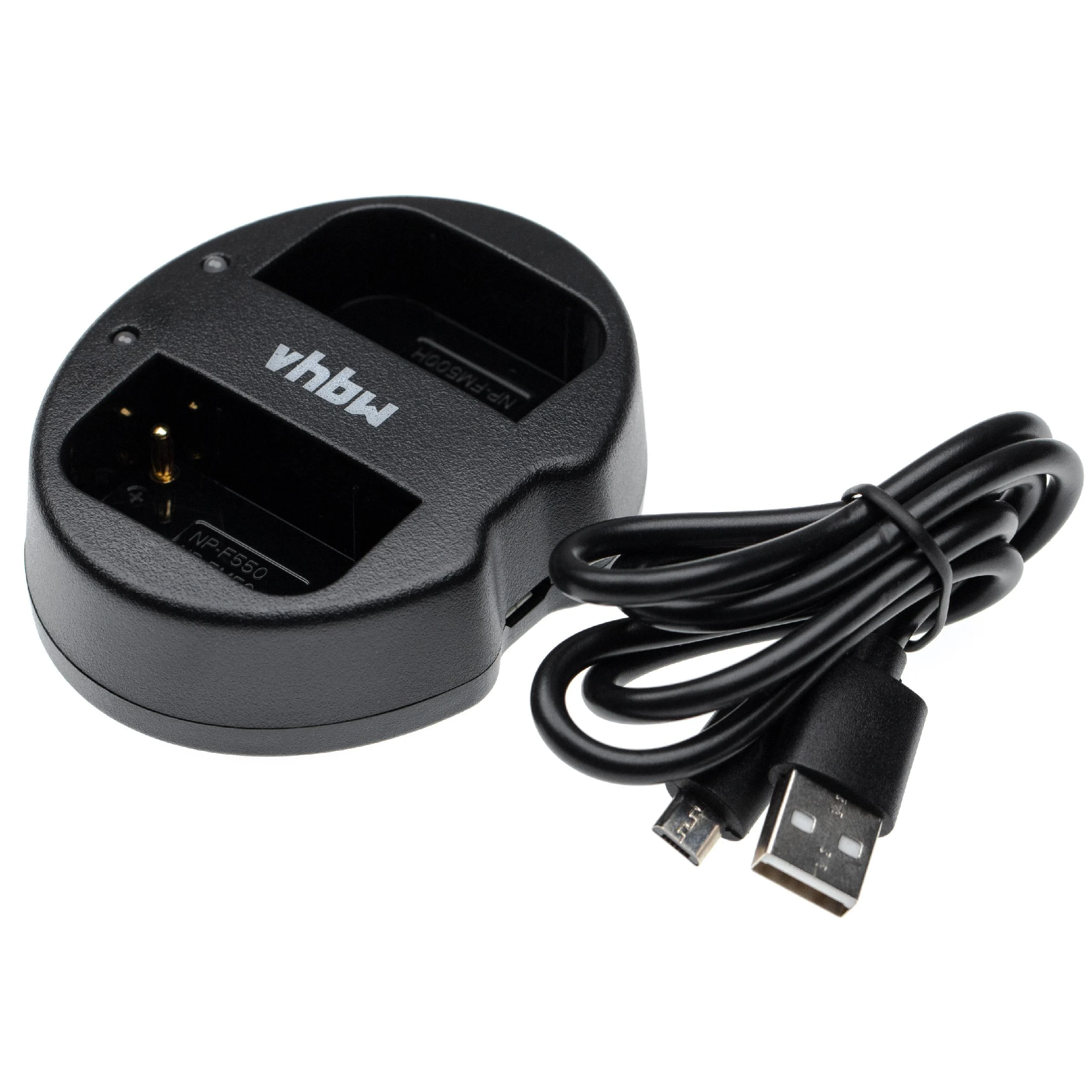 Chargeur Micro-USB + câble Micro-USB pour appareil photo Grundig, Panasonic, Nikon, Blaupunkt