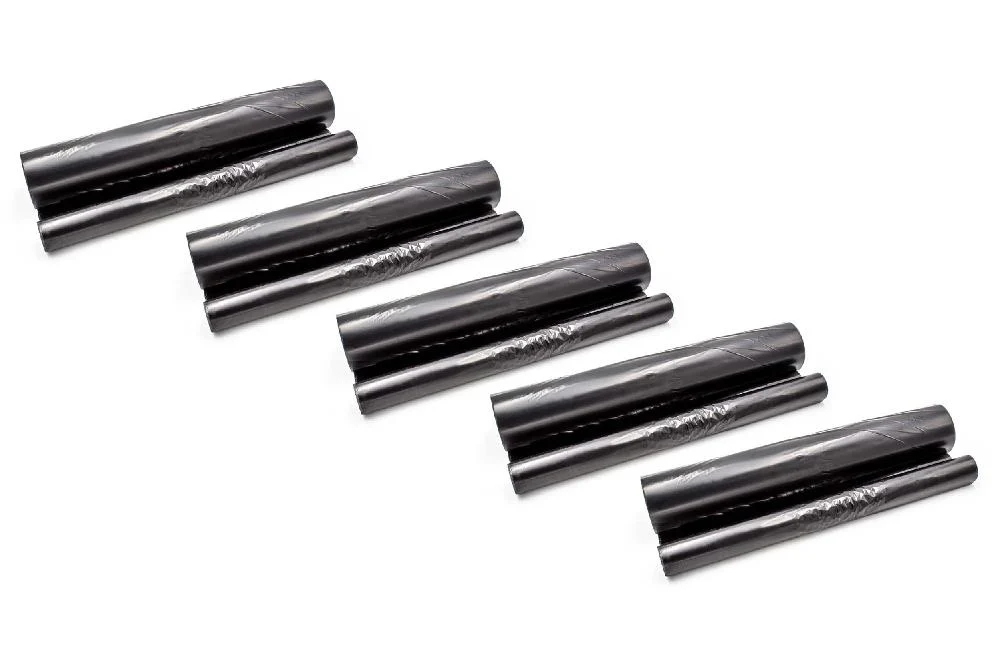 5x Rubans thermiques remplace Panasonic KX-FA136A, KX-FA136, KX-FA136X, KX-FA136E pour imprimante fax - 100 m