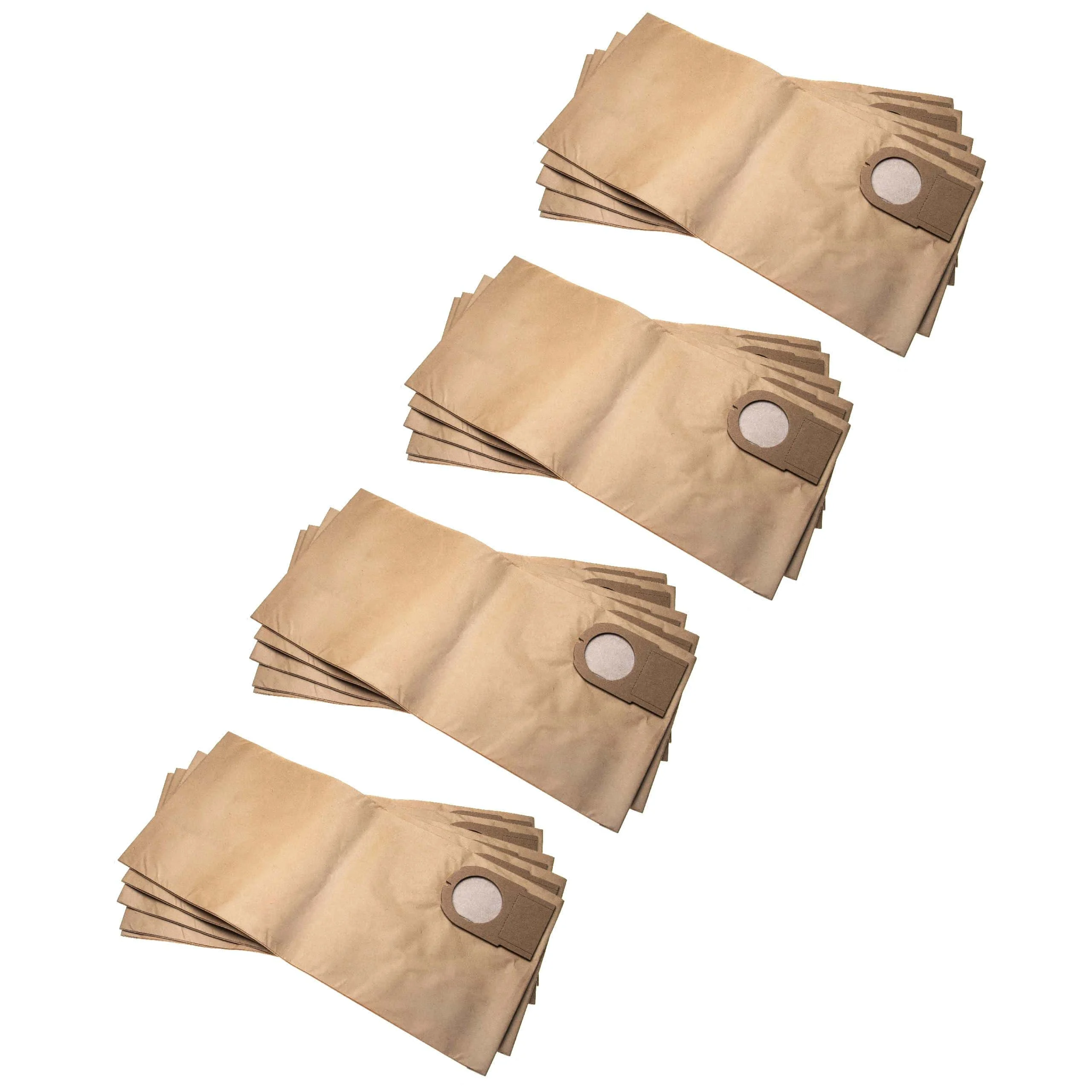 20x Sac remplace Metabo 6.31348, 631348000 pour aspirateur Metabo - papier