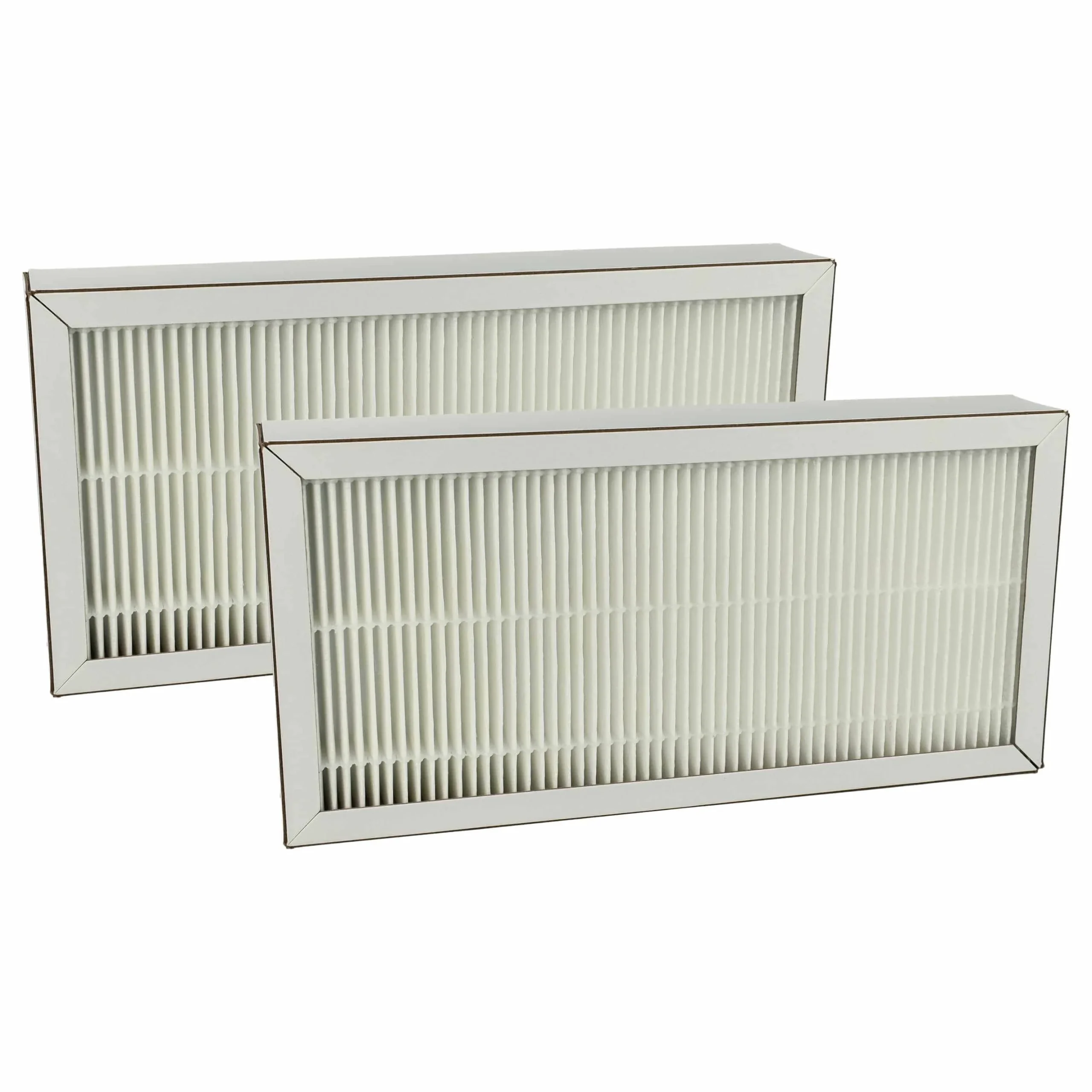 2x Filtre à air remplace Pluggit ARFG4F7-150 pour aération Pluggit - Classe filtre F7, blanc