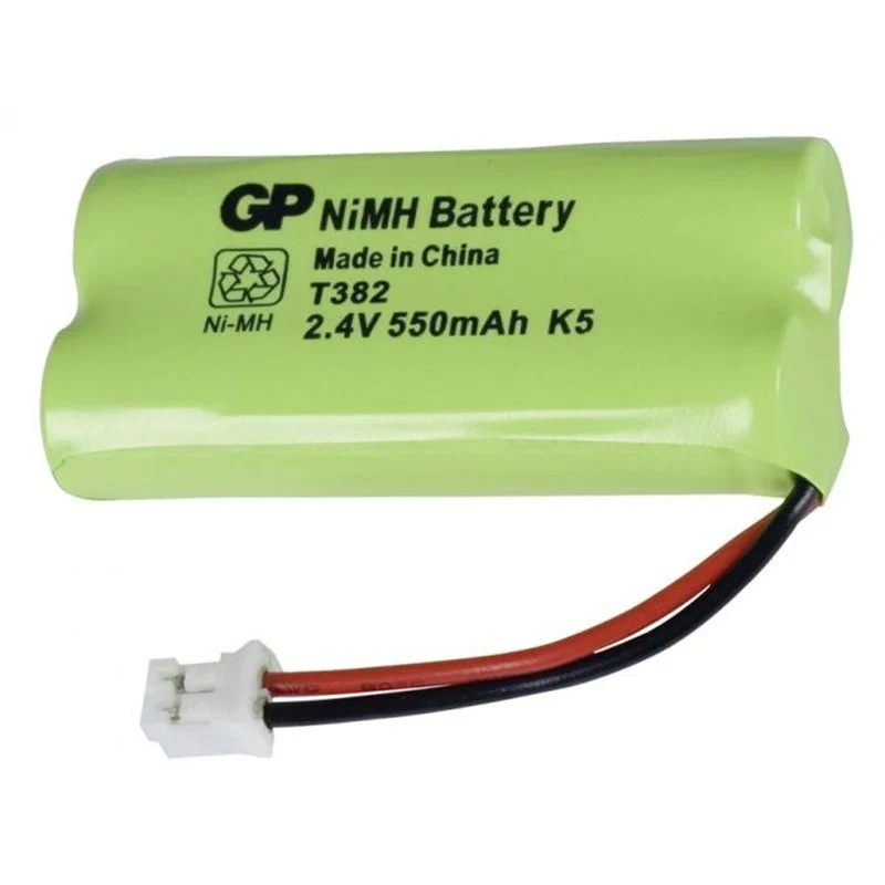 2 Accus rechargeables HR03 AAA 550 mAh 2,4V - T382