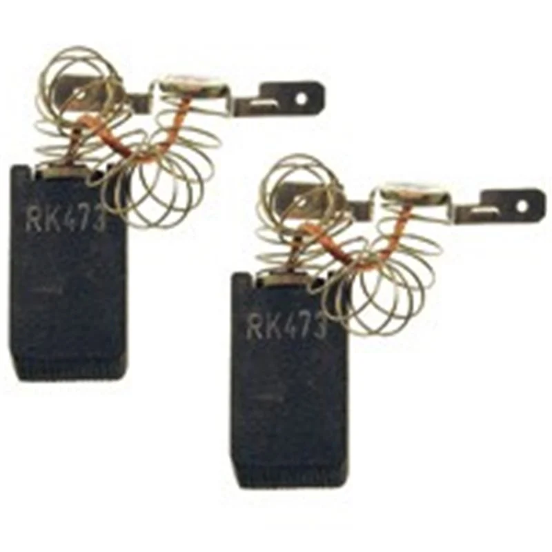 2 charbons moteur 5x15x27 faston 4.8mm - COMPATIBLE Miele 1689370