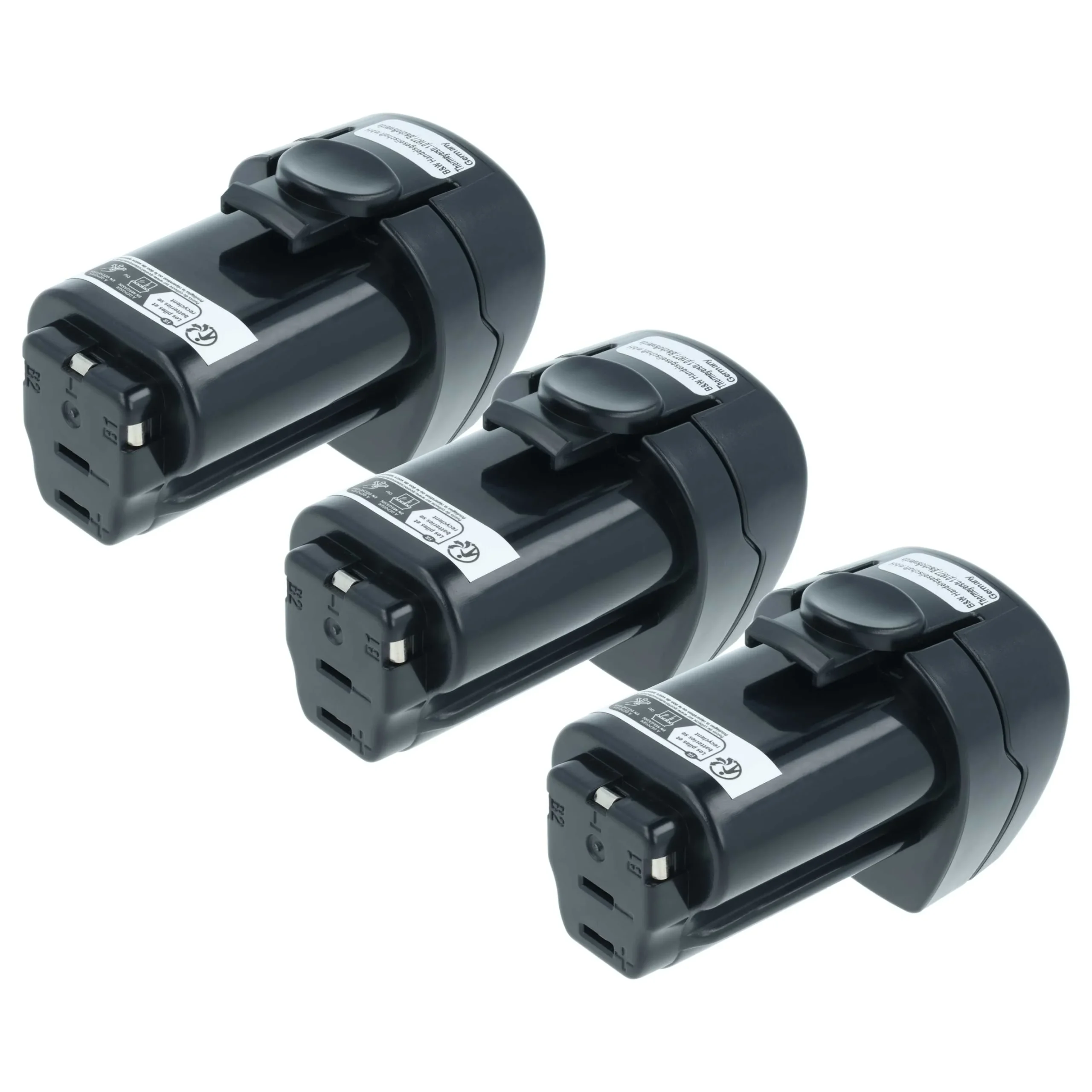 Batterie (3 pcs.) remplace Metabo 6.254.39, 6.254.38, 6.254.36 outil électrique Mafell - 1,5Ah 10,8V Li-ion