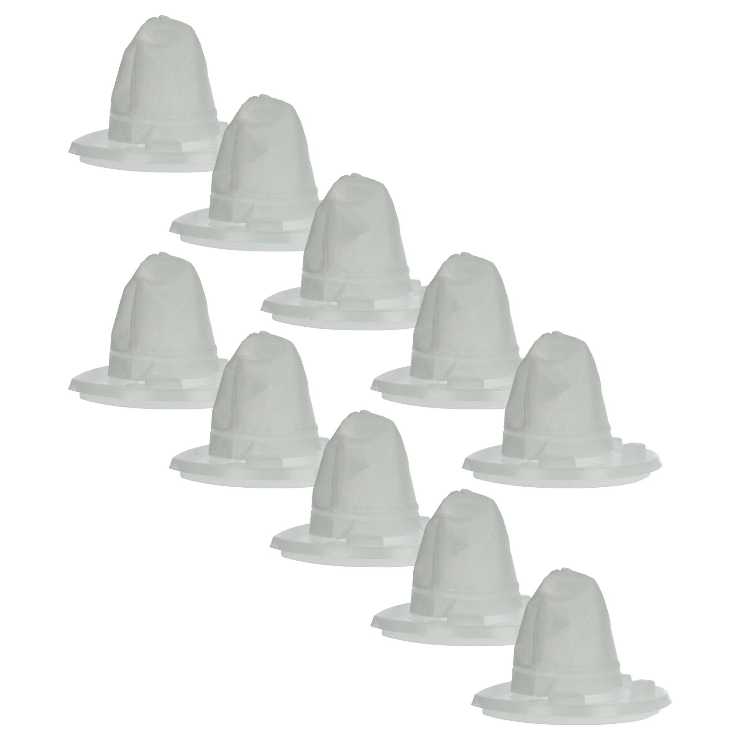 10x Filtre remplace Black & Decker 90568496, VF110, VF110-XJ pour aspirateur - filtre particules fines