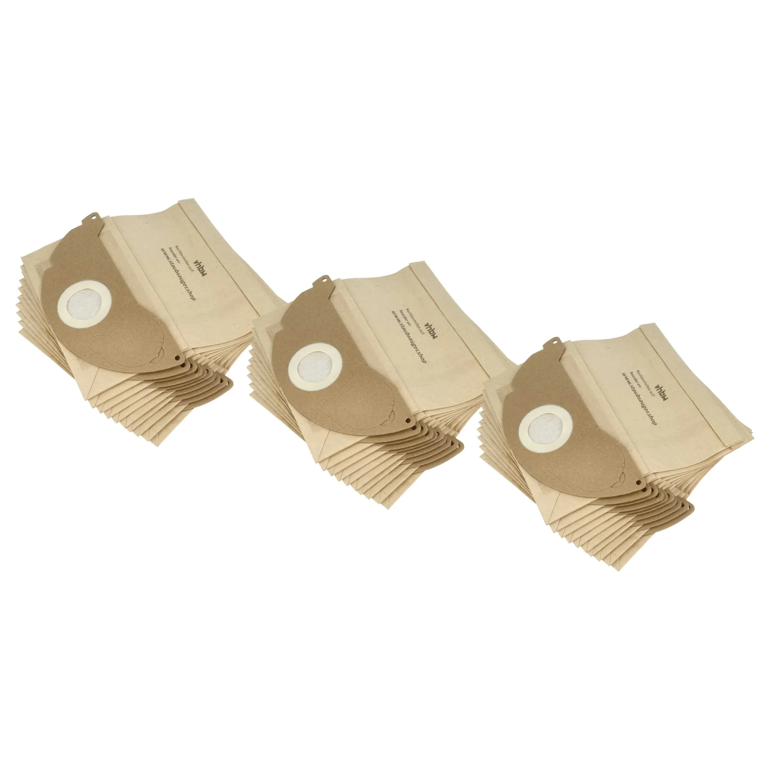 30x Sac remplace Kärcher 6.904-322 pour aspirateur Kärcher - papier