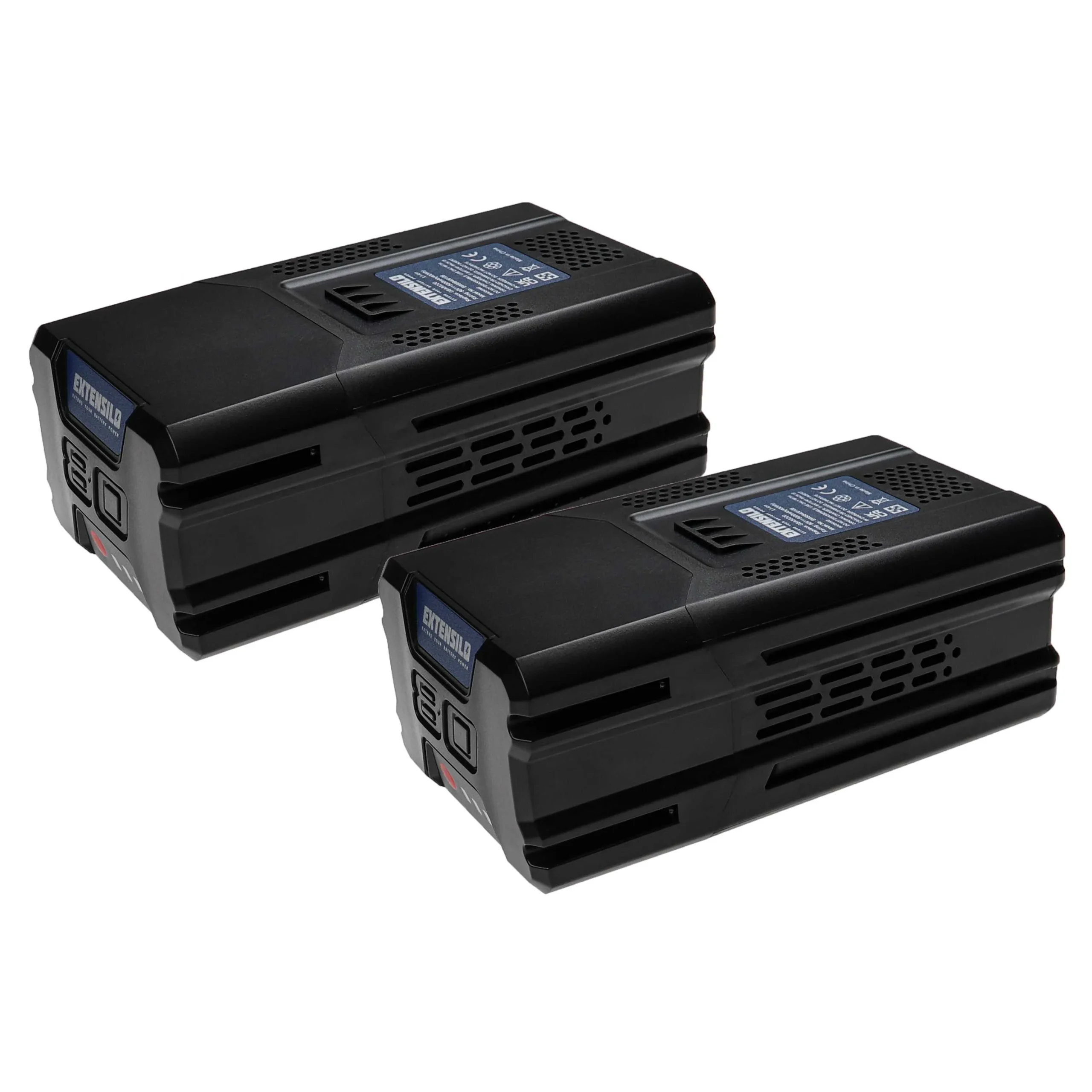 Batterie (2 pcs.) remplace Greenworks 2901307, 2901302, 2901207 outil électrique Kobalt - 5Ah 80V Li-ion