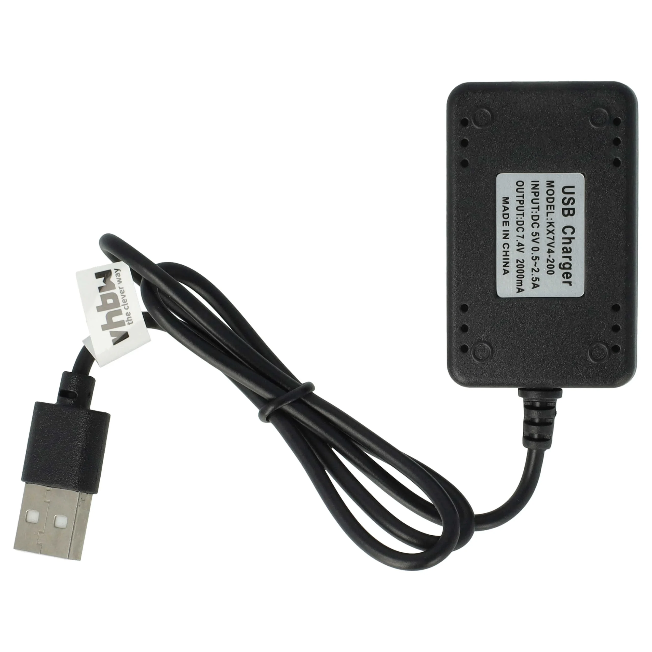 ChargeurUSB remplace LJ-0740500E pour batterie JST XH-3P, modélisme RC Wltoys - 55 cm 7,4 V