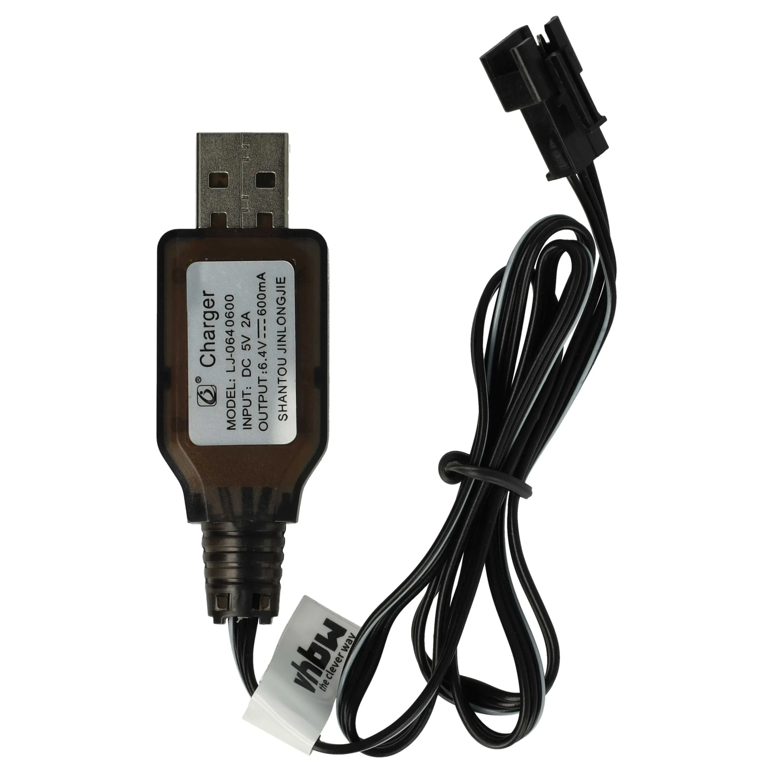 ChargeurUSB pour batterie SM-3P, modélisme RC - 60 cm 6,4 V