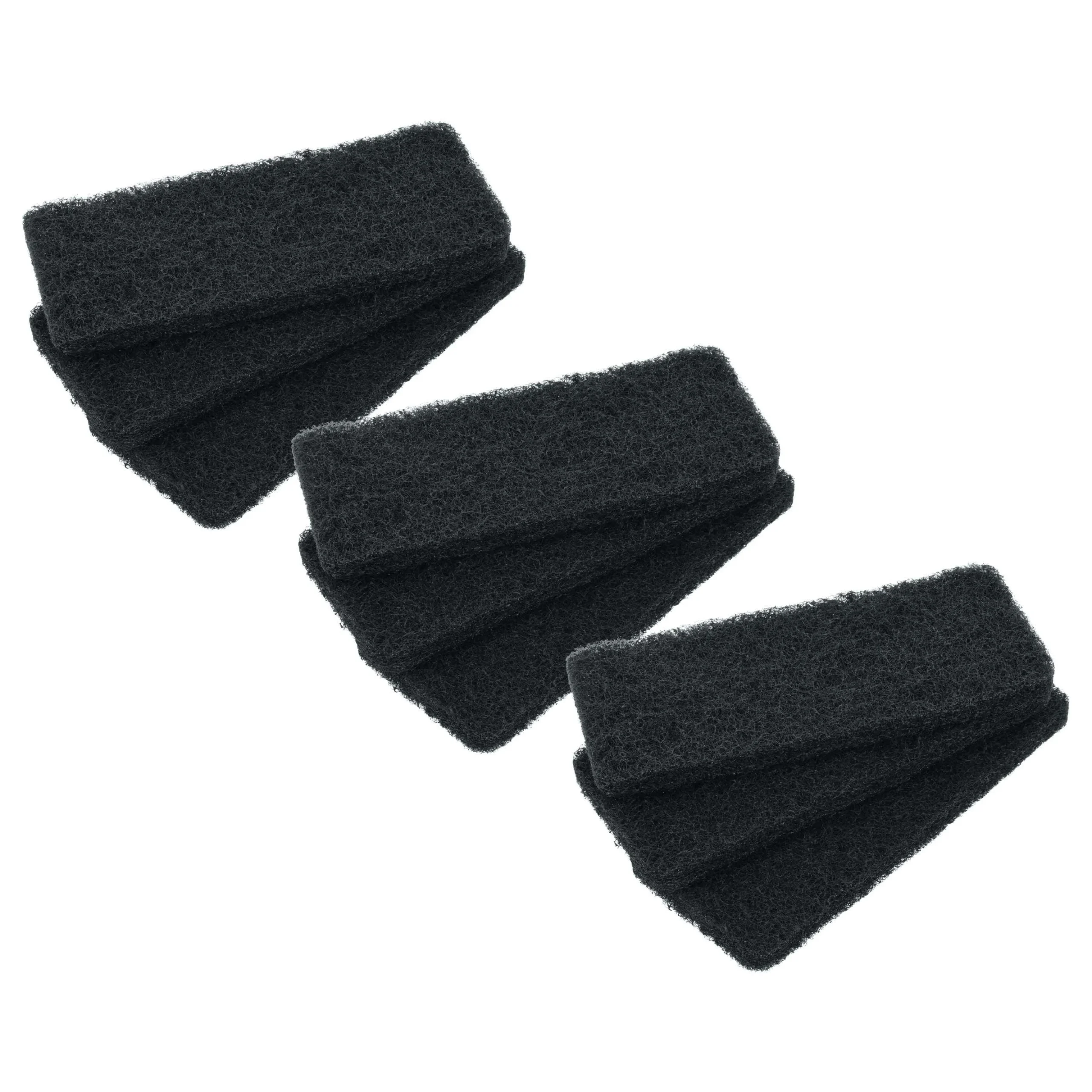 9x Filtre à charbon actif remplace Rotho 6397208080 pour poubelle, compost Rotho - 15,9 x 6,9 x 4 cm