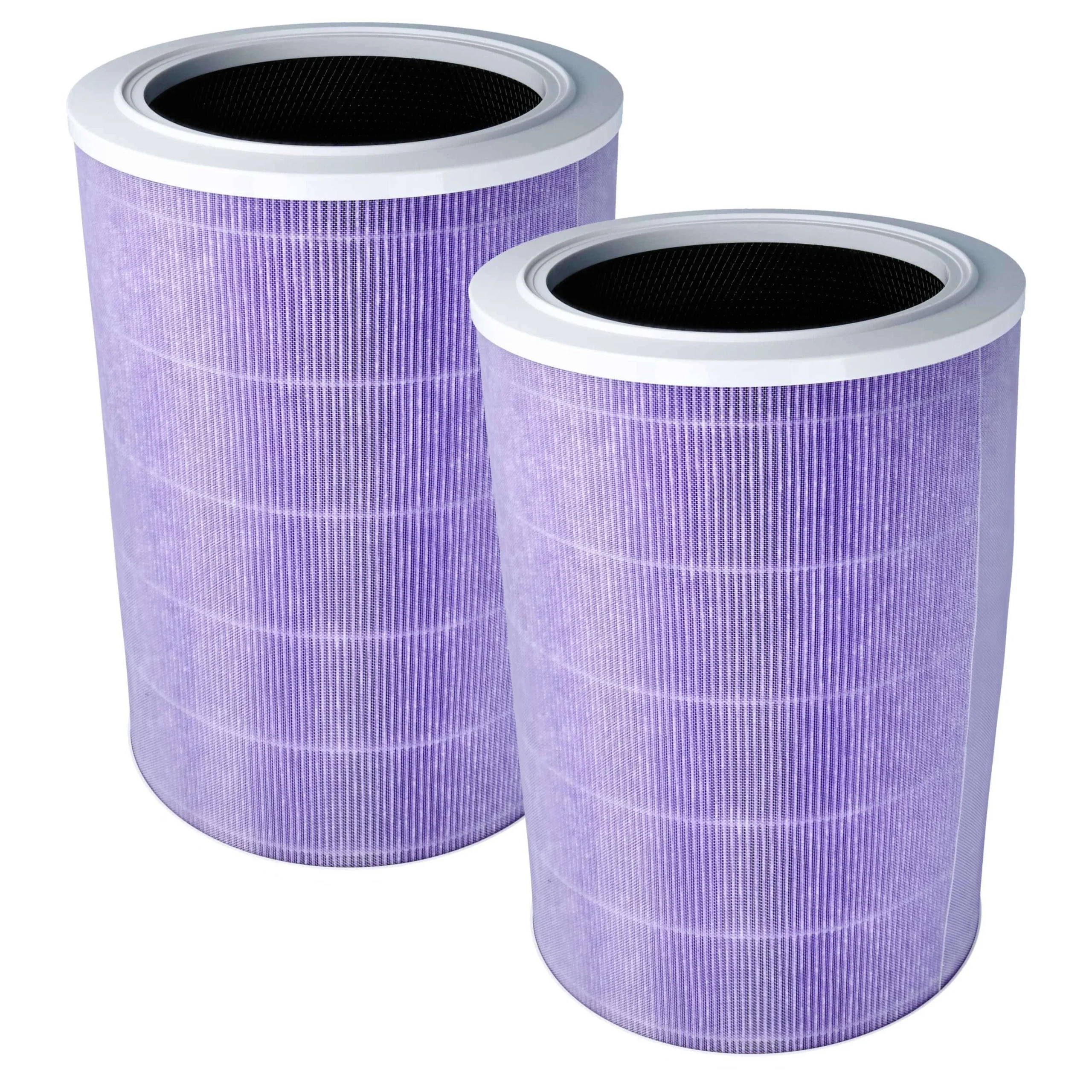 2x Filtre HEPA remplace Trebs 15679093 pour purificateur d'air Xiaomi, avec charbon actif, antibactérien - Filtres