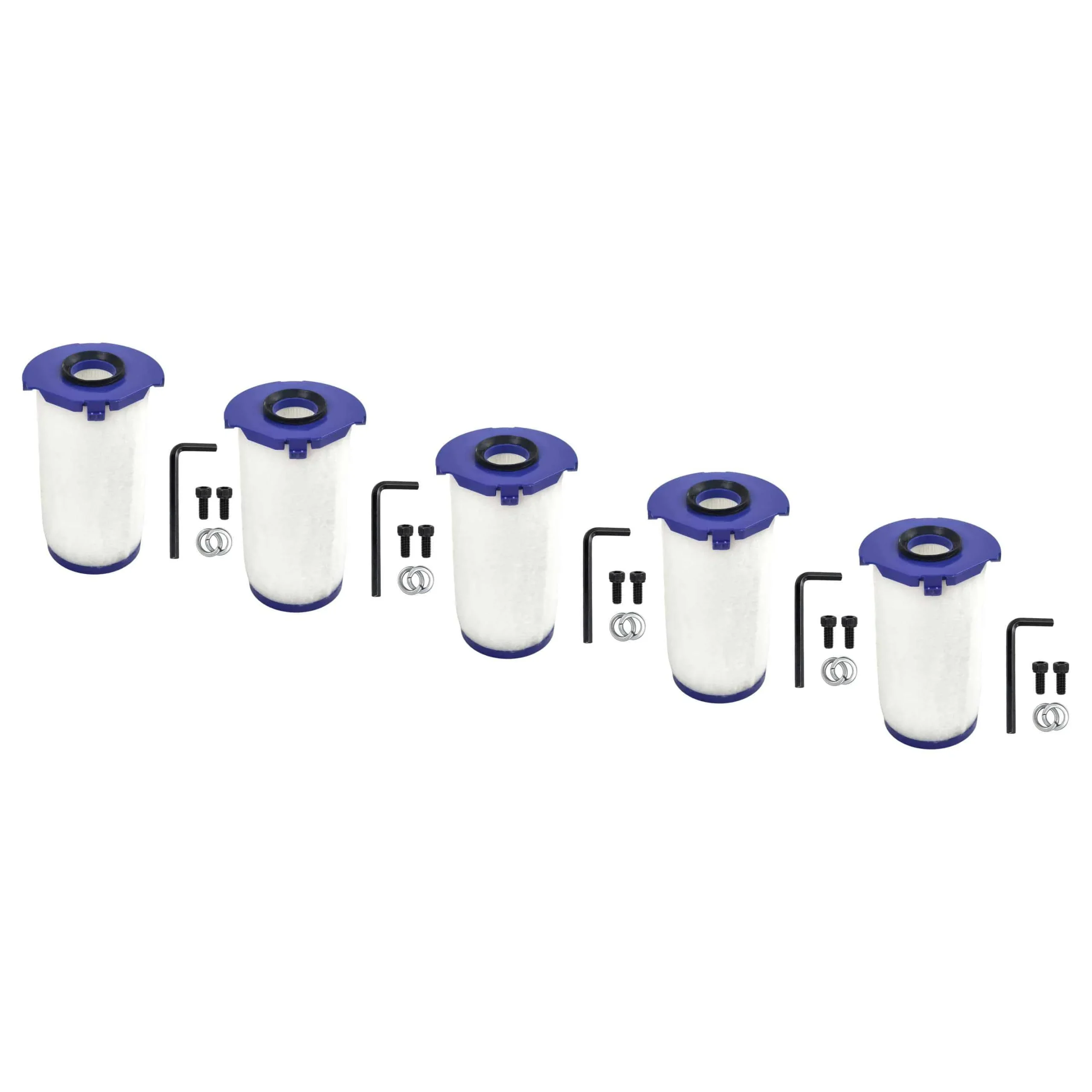 5x Filtre HEPA remplace Dyson 970528-01 pour sèche-mains Dyson - Filtre à air H13