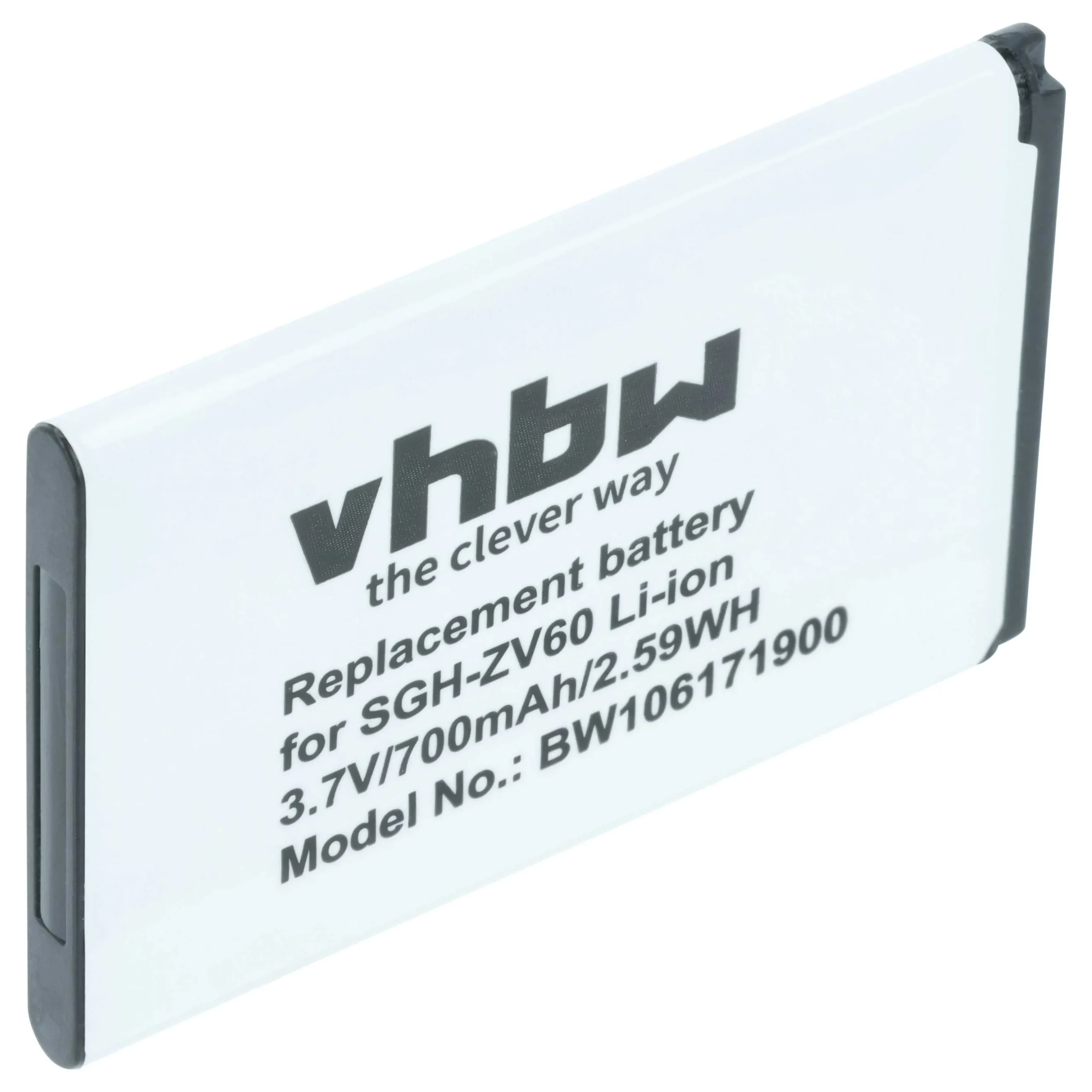 Batterie remplace Samsung AB463651BABSTD, AB463651BA téléphone portable Samsung - 700mAh 3,7V Li-ion