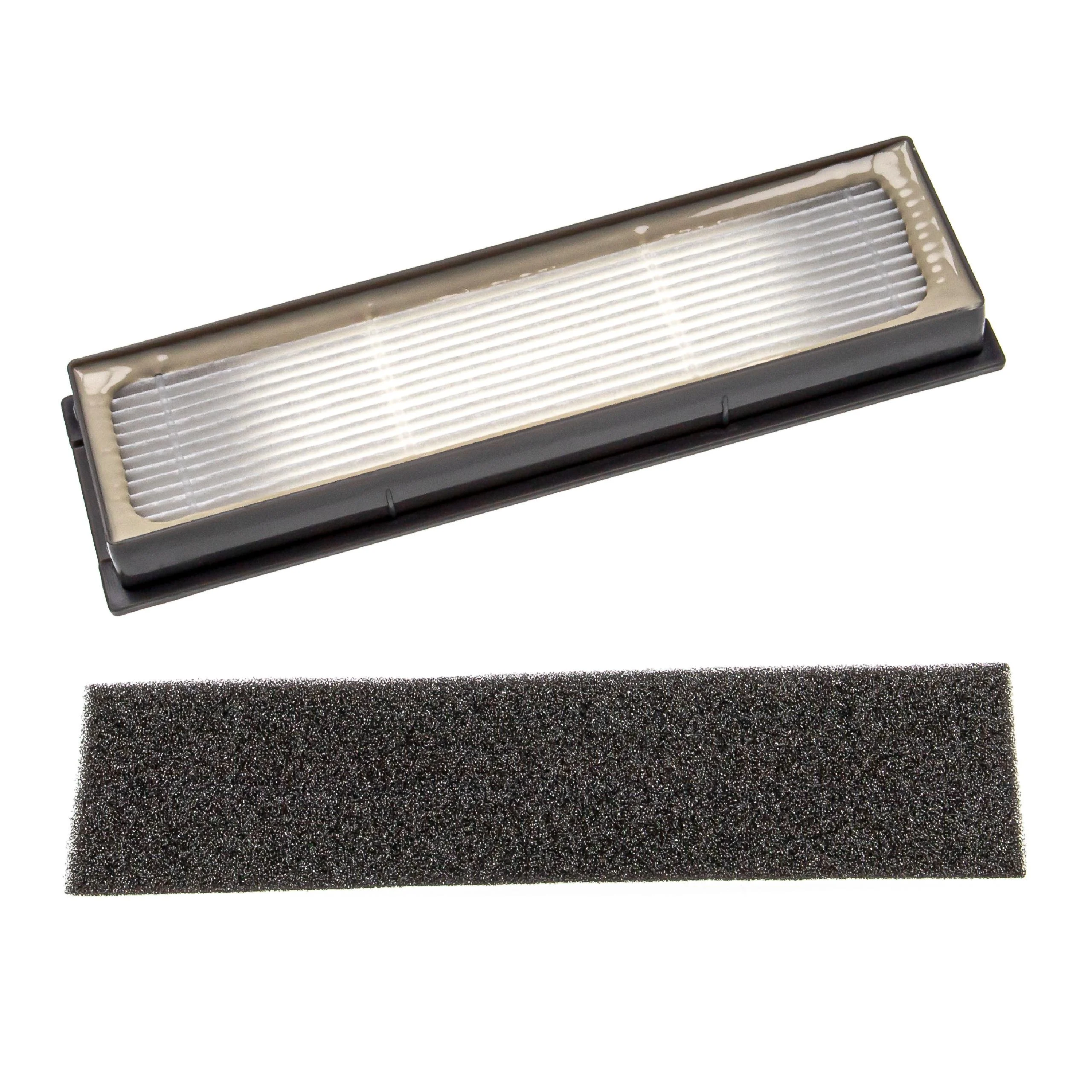 Lot de 2x filtres combiné pour aspirateur robot Ecovacs Deebot Ozmo -