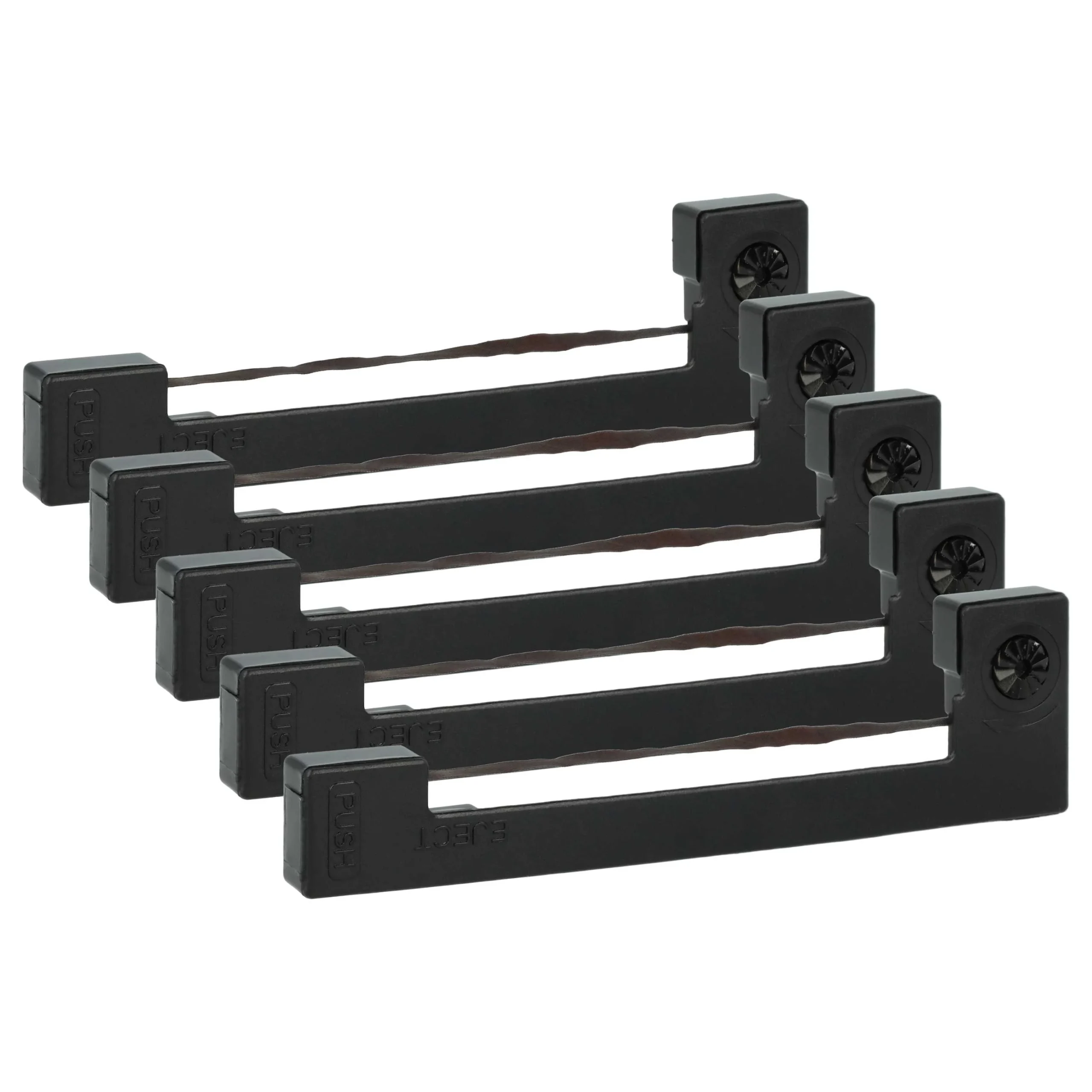 5x Ruban encreur remplace Epson ERC-09B, ERC-09, C43S015354 pour imprimante matricielle / étiquette - violet