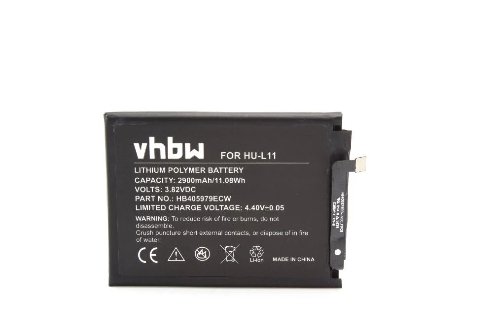 Batterie remplace Huawei HB405979ECW téléphone portable Huawei - 2900mAh 3,82V Li-polymère