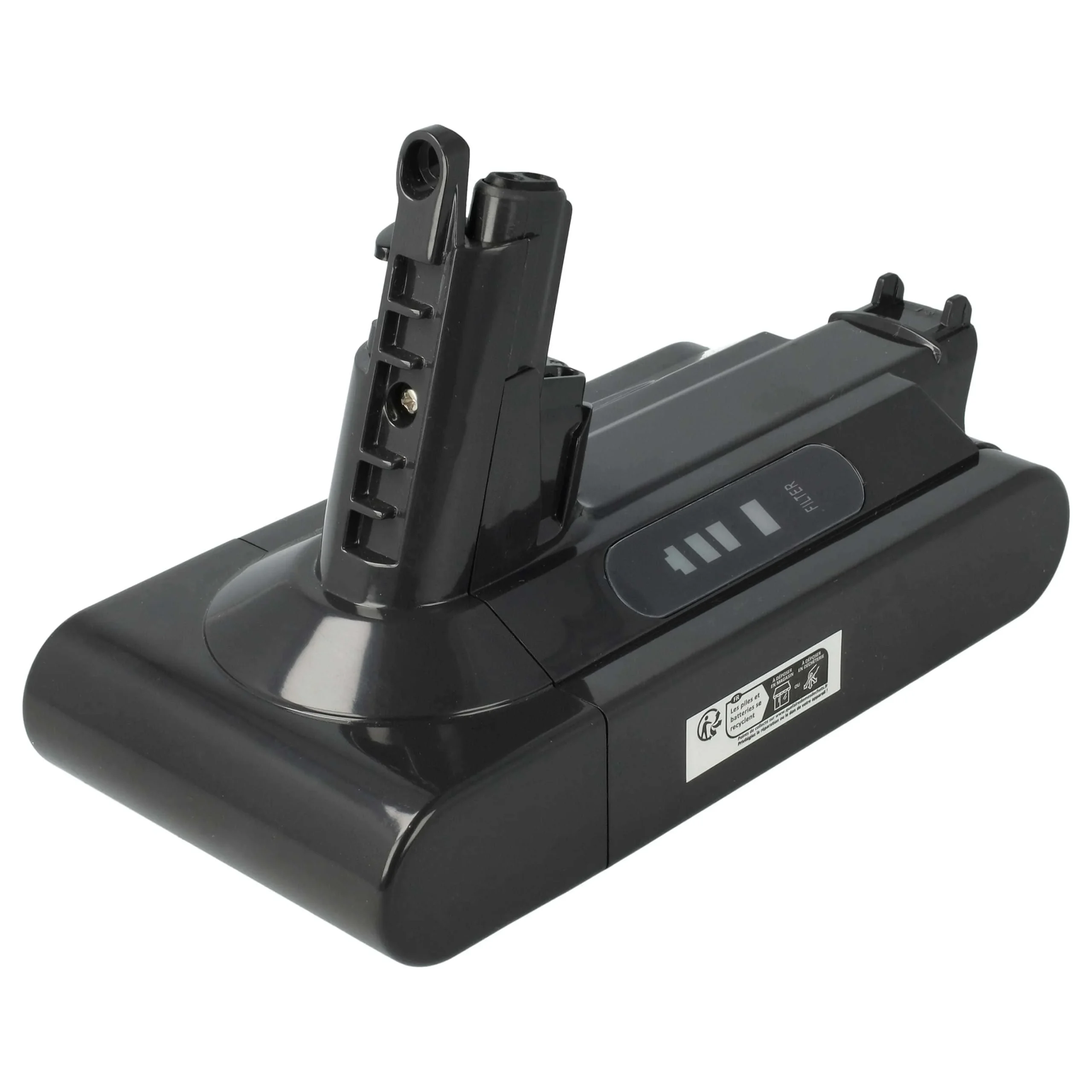 Batterie remplace Dyson SV12, 969352-07, 206340 pour aspirateur Dyson - 3000mAh 25,2V Li-ion