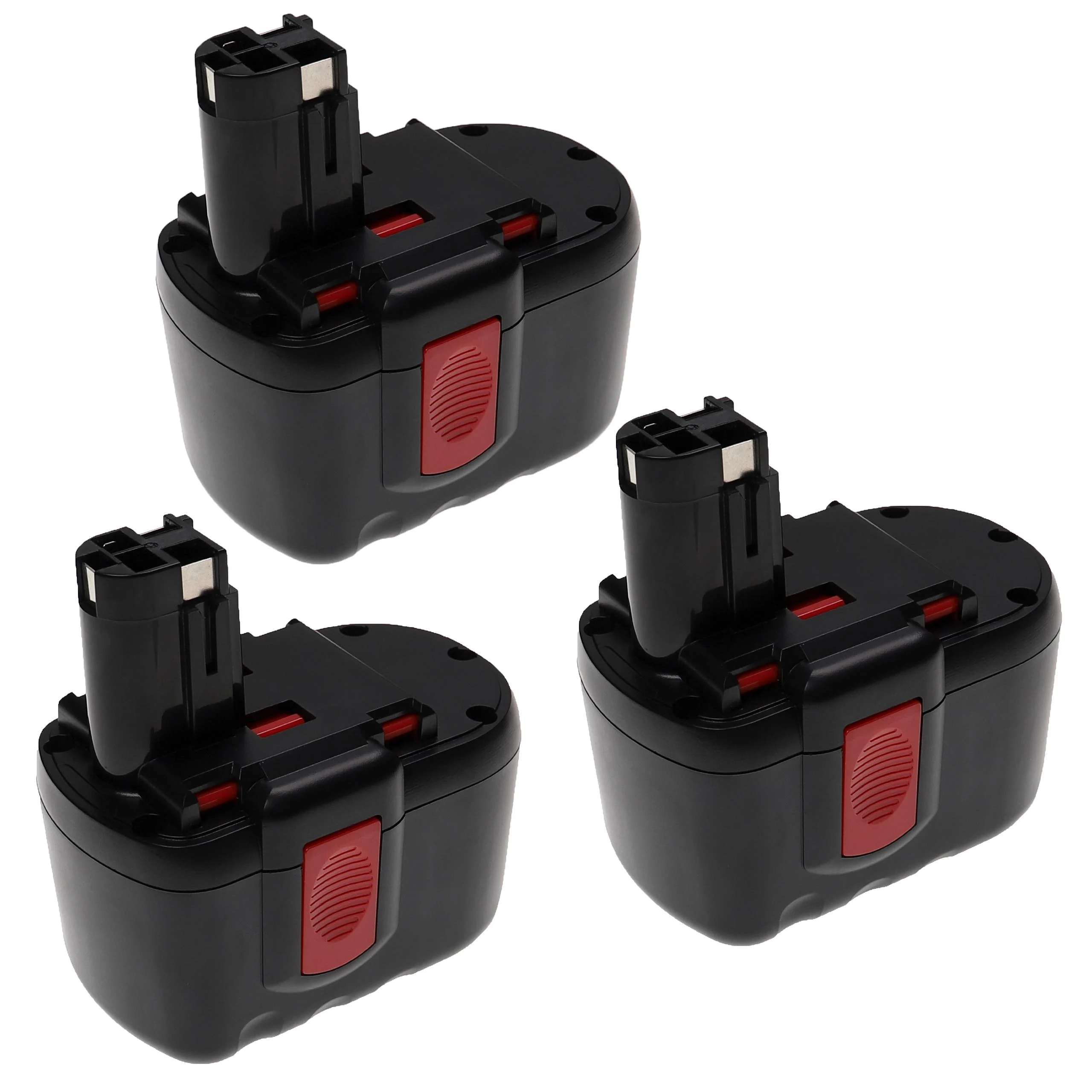 Batterie (3 pcs.) remplace Bosch 2607335280, 2607335279, 2607335268 outil électrique Bosch - 3,3Ah 24V NiMH