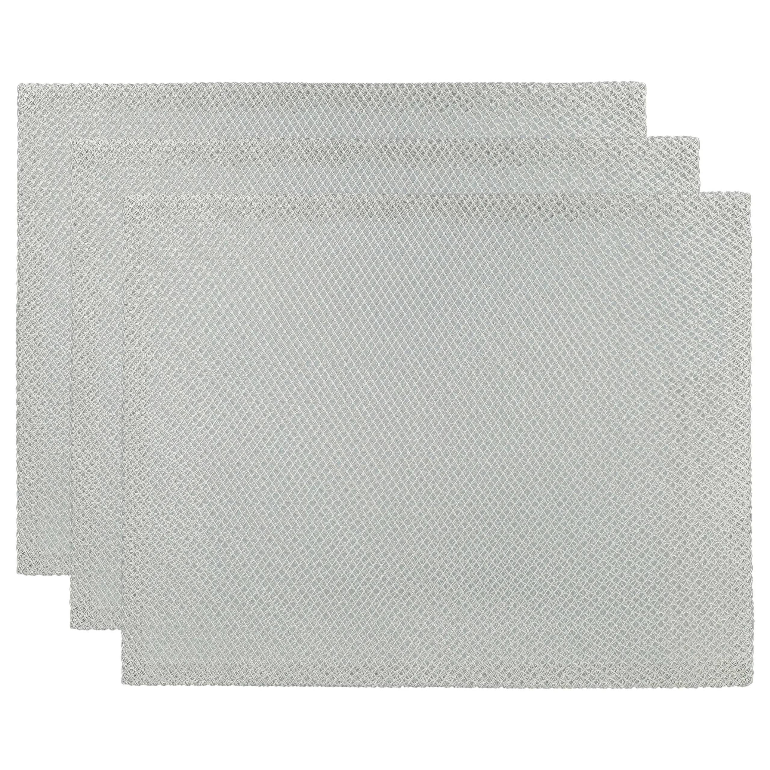 3x Filtres métal remplace Whirlpool 481948048357 pour hotte aspirante - Accessoires appareils ménagers