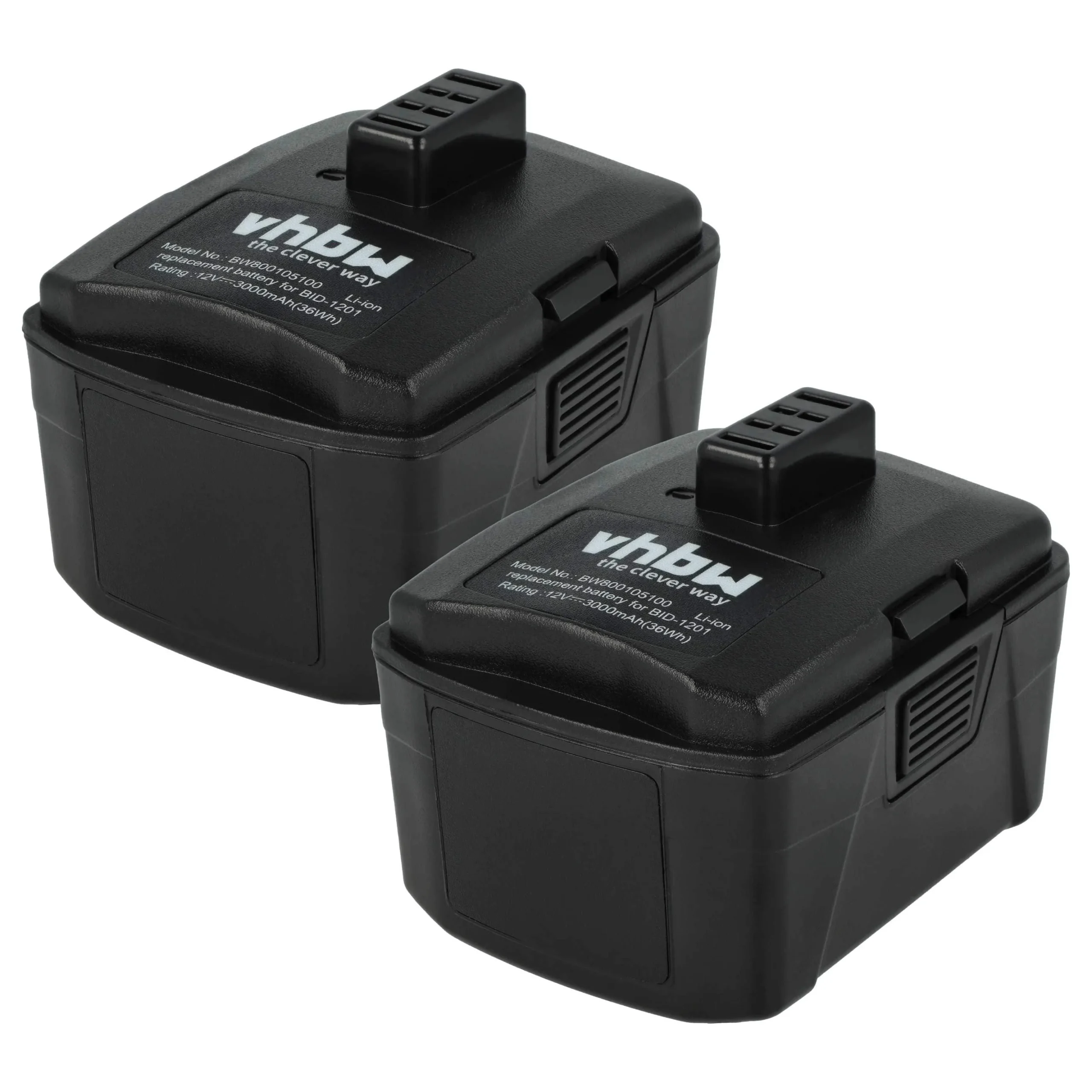 Batterie (2 pcs.) remplace Ryobi 130503005, BPL-1220, 130503001 outil électrique Ryobi - 3Ah 12V Li-ion