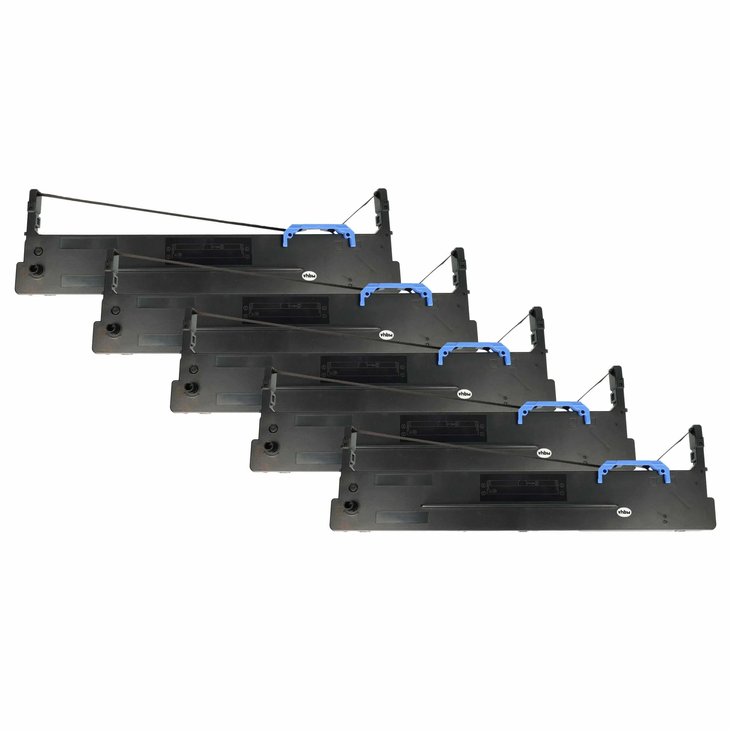 5x Ruban encreur remplace Tally 099003L pour imprimante matricielle / étiquette - noir