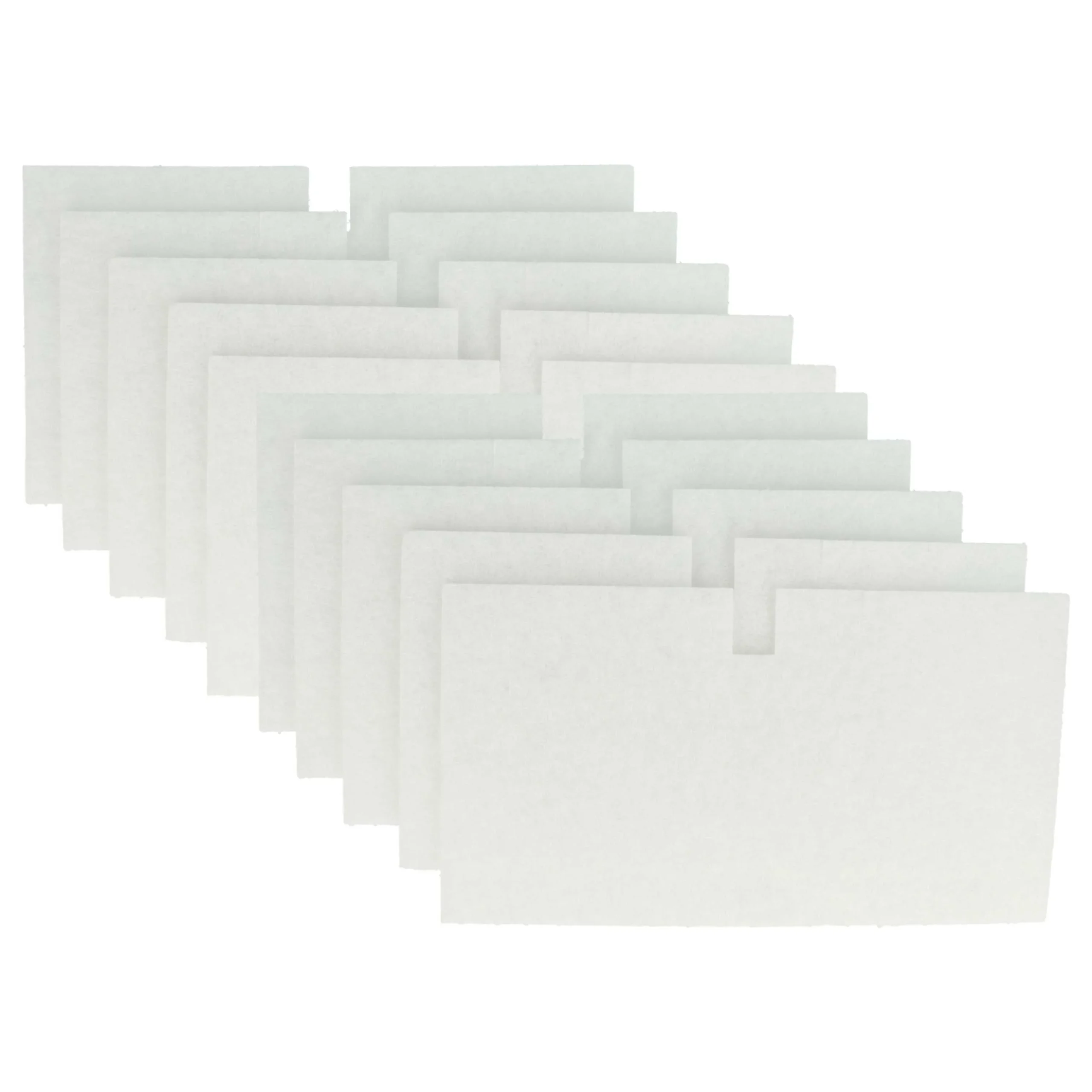 10x Filtre à air remplace Lunos 9/FALD, 34703 pour aération Lunos - blanc