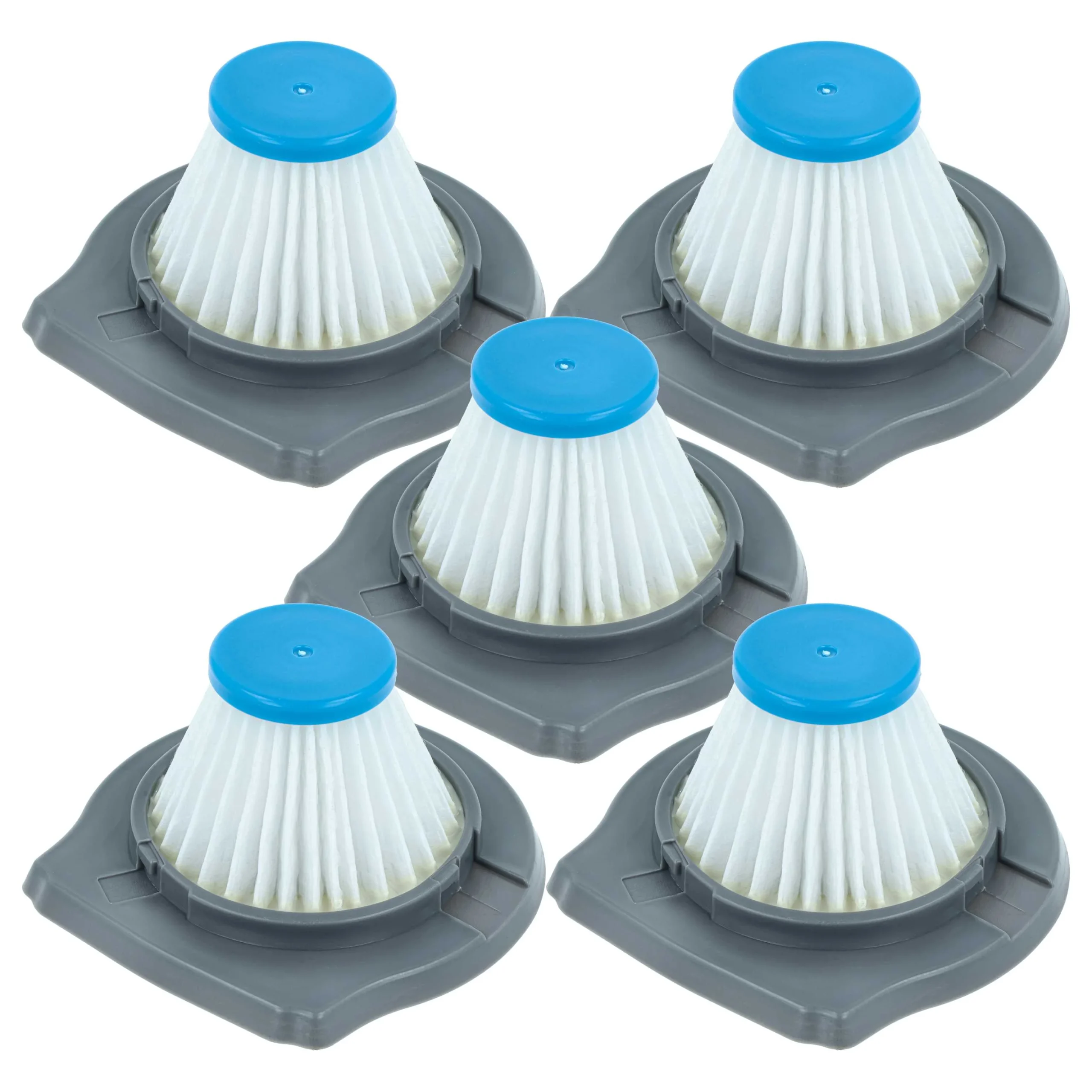 5x Filtre remplace Black & Decker HLVCF10 pour aspirateur - Filtres de rechange