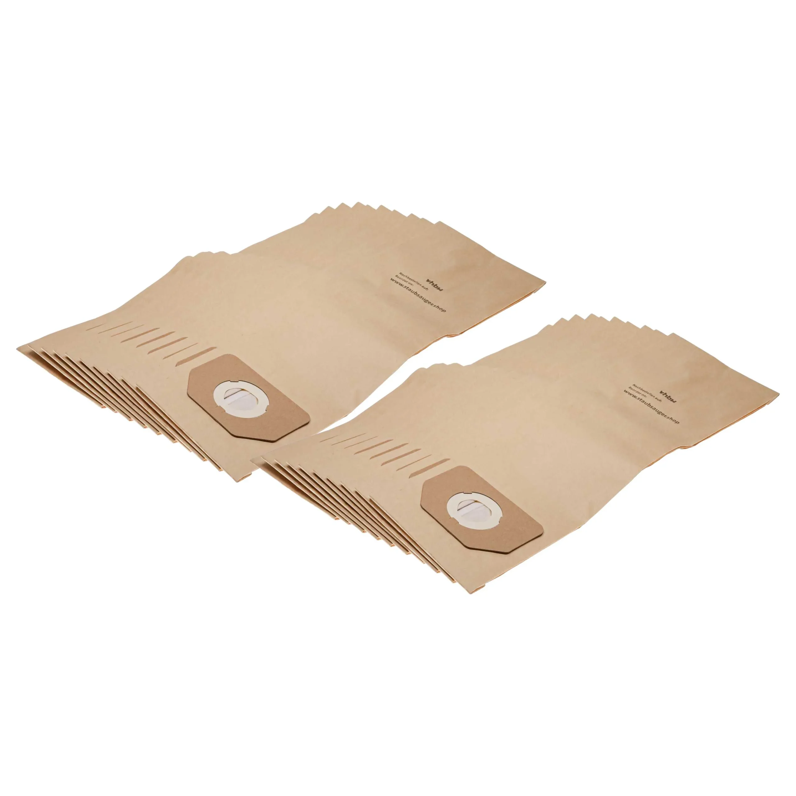 20x Sac remplace Kärcher 6.904-263.0 pour aspirateur Wilfa - papier