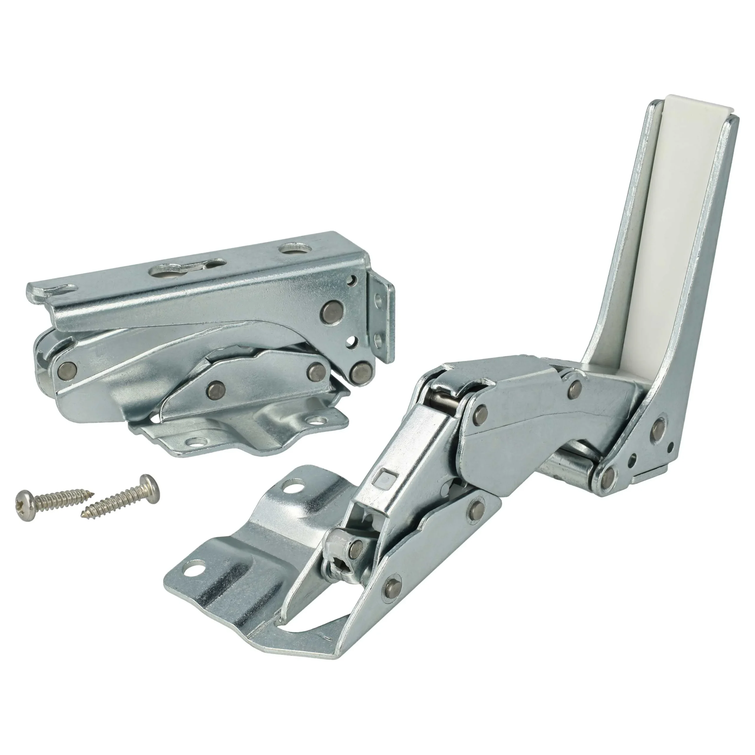 2x Charnière de porte remplace AEG 407131425/8 pour réfrigérateur Bosch - avec outils de montage