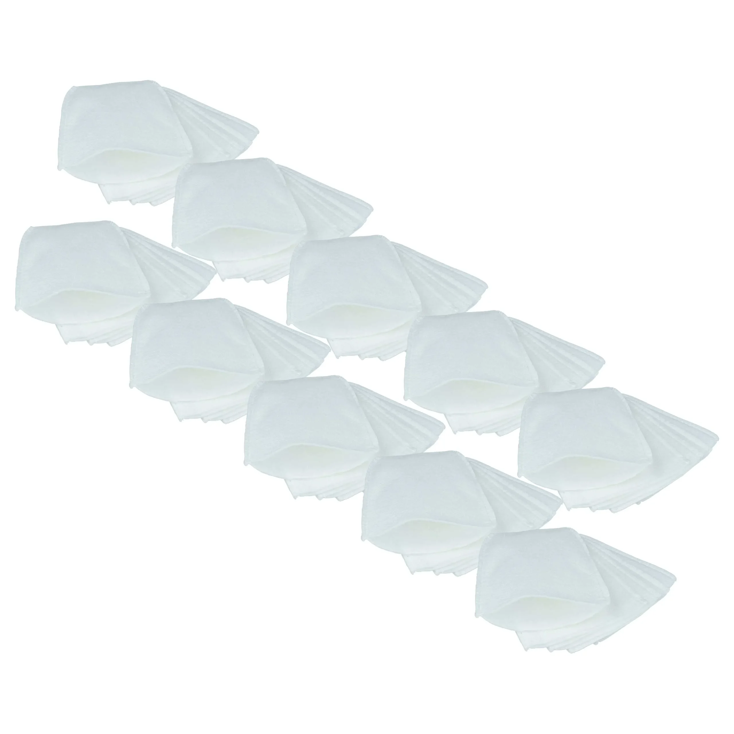 50x Filtre remplace Makita 443060-3 pour aspirateur - filtre fin