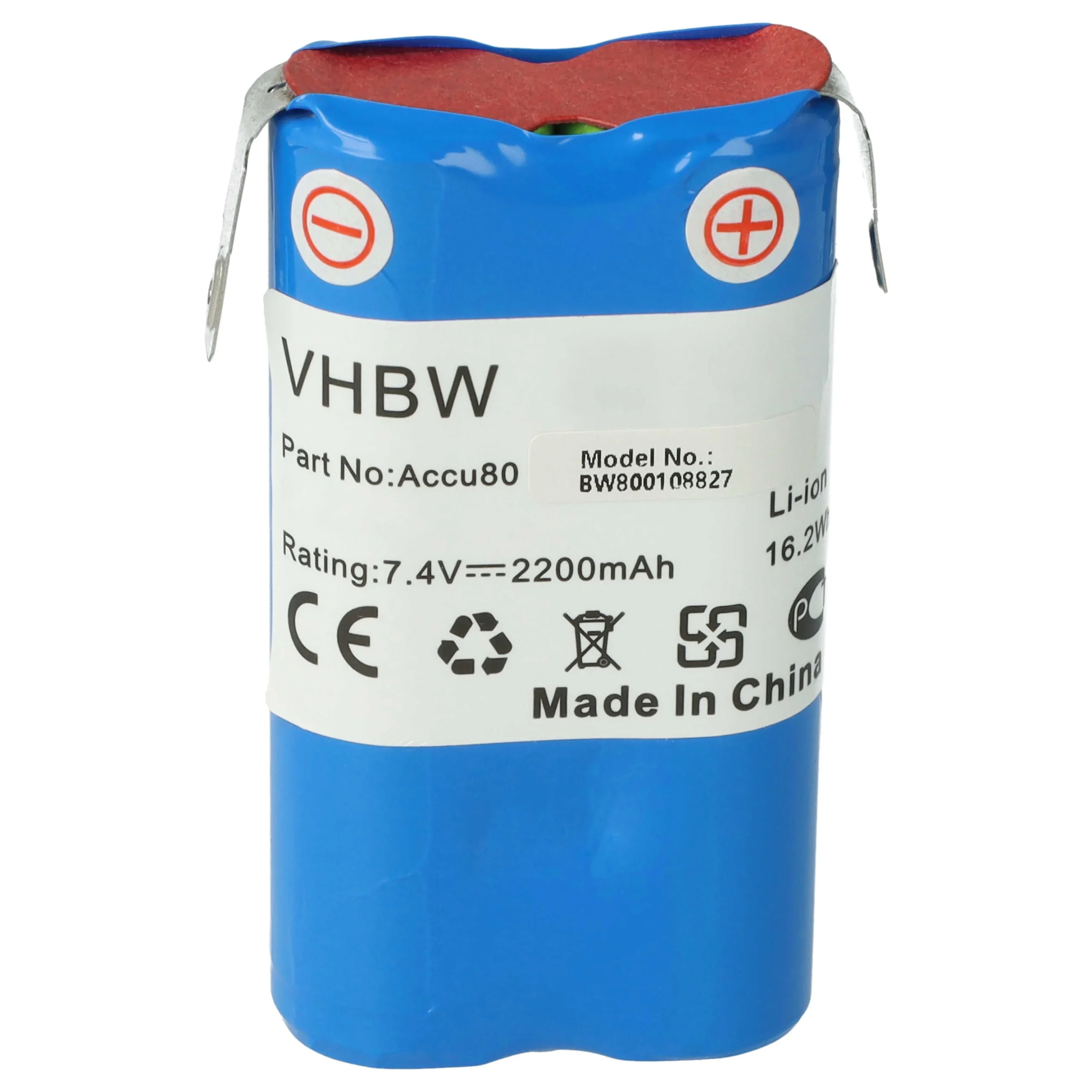 Batterie remplace 171062117682, 8802-00.640.00, Accu80 pour outil de jardinage - 2200mAh 7,2V Li-ion