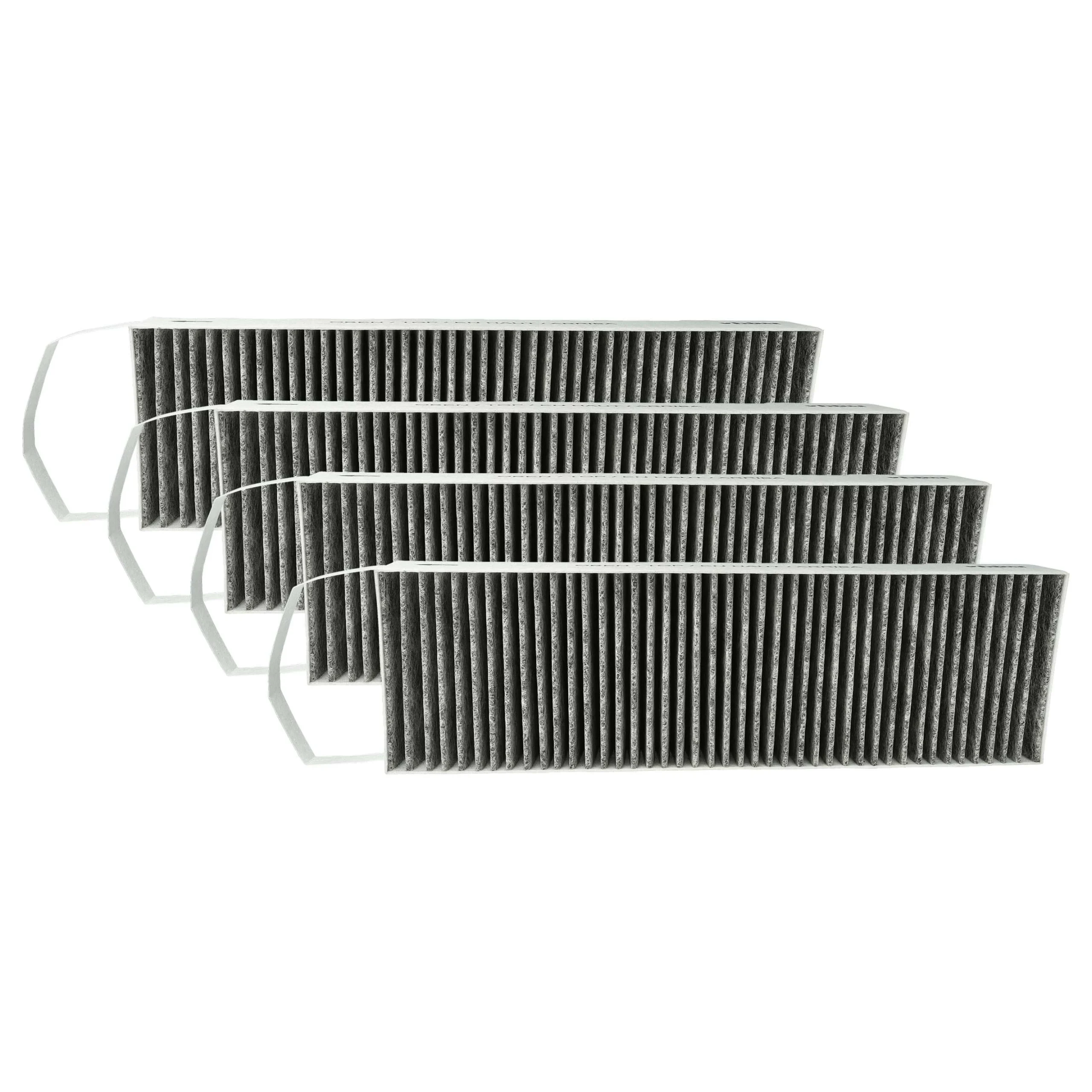 4x Filtres à charbon actif remplace Bora PUAKF pour hotte Bora - Accessoires appareils ménagers