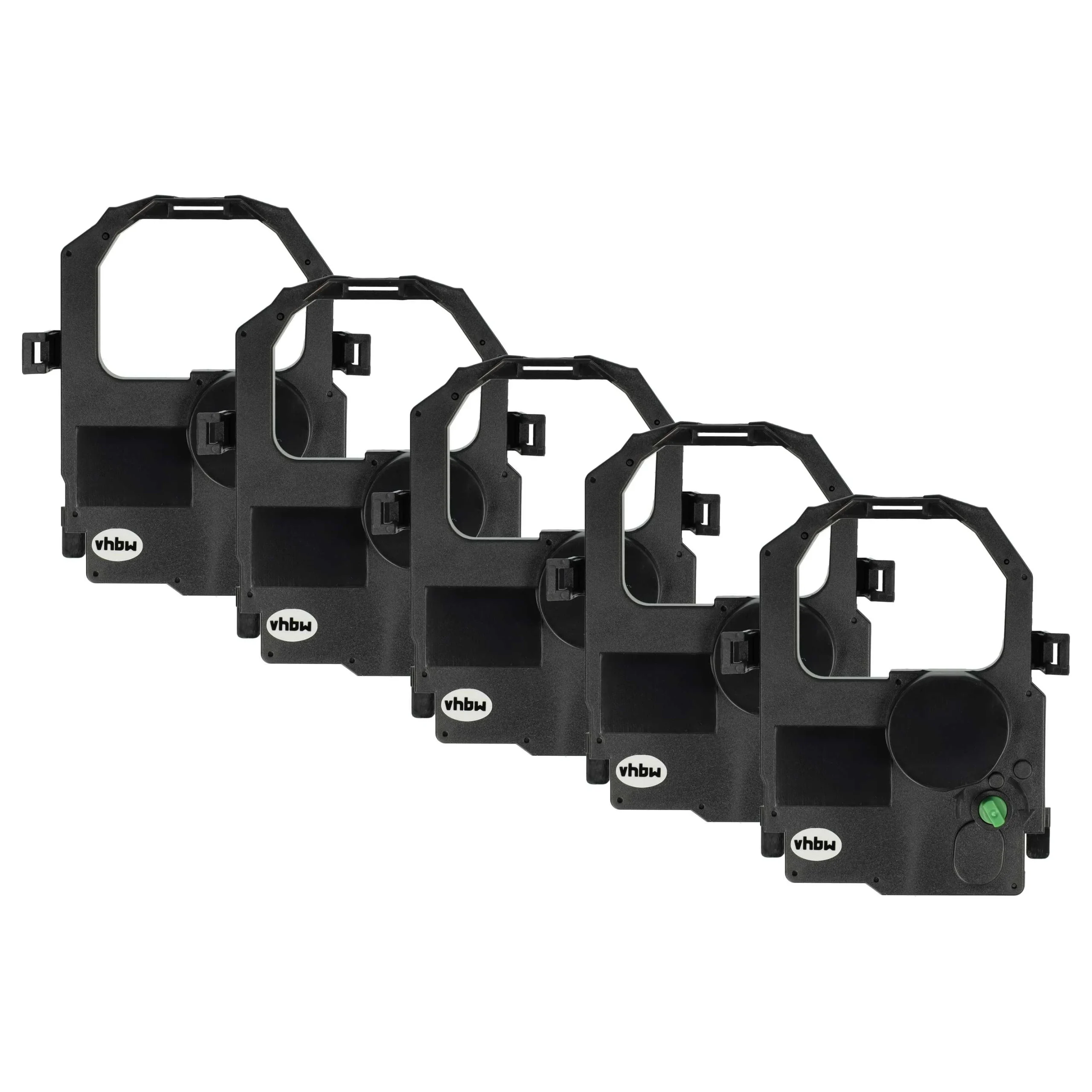 5x Ruban encreur remplace Tally MIP480-KA pour imprimante matricielle / étiquette - noir