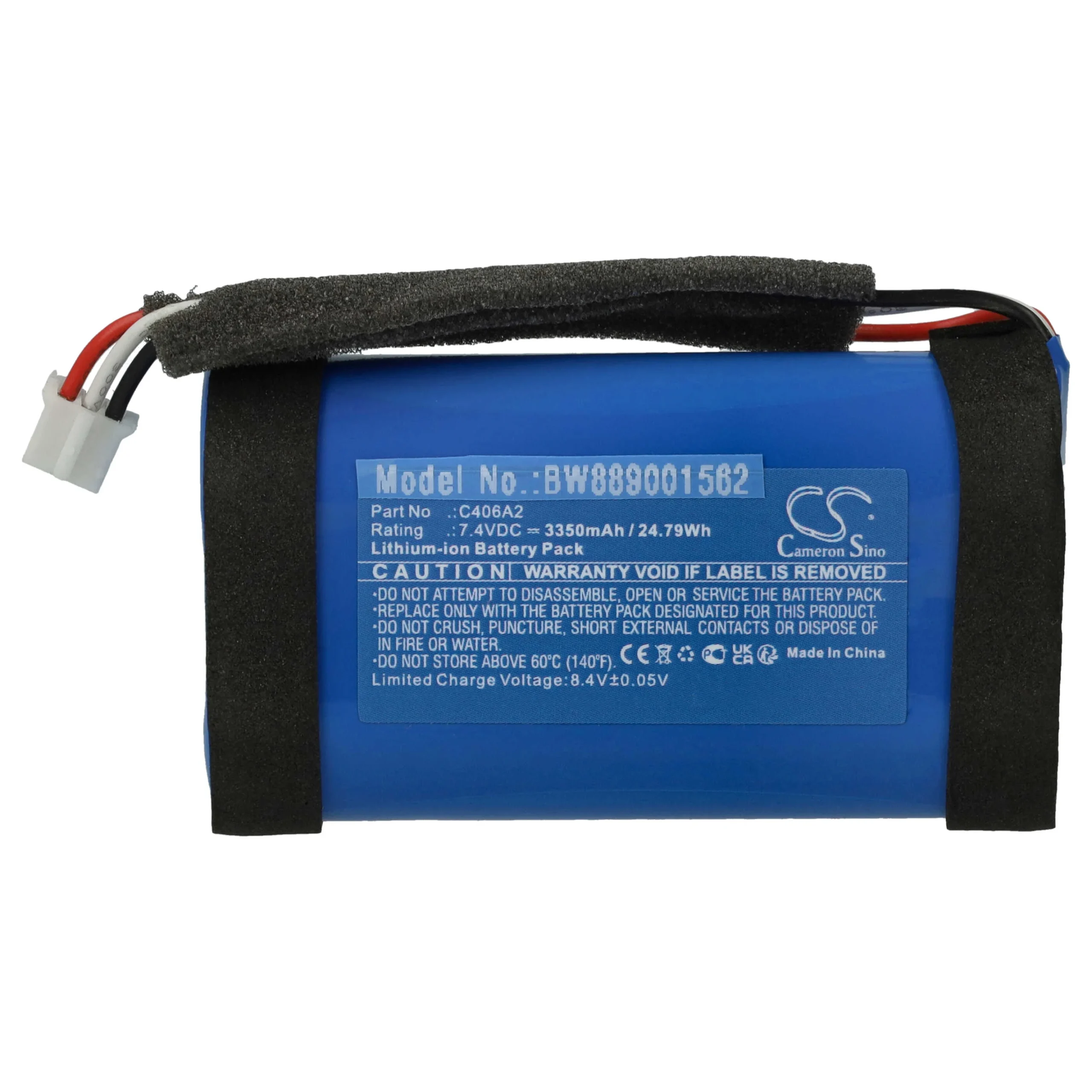 Batterie remplace Marshall C406A2 enceinte Marshall - 3350mAh 7,4V Li-ion