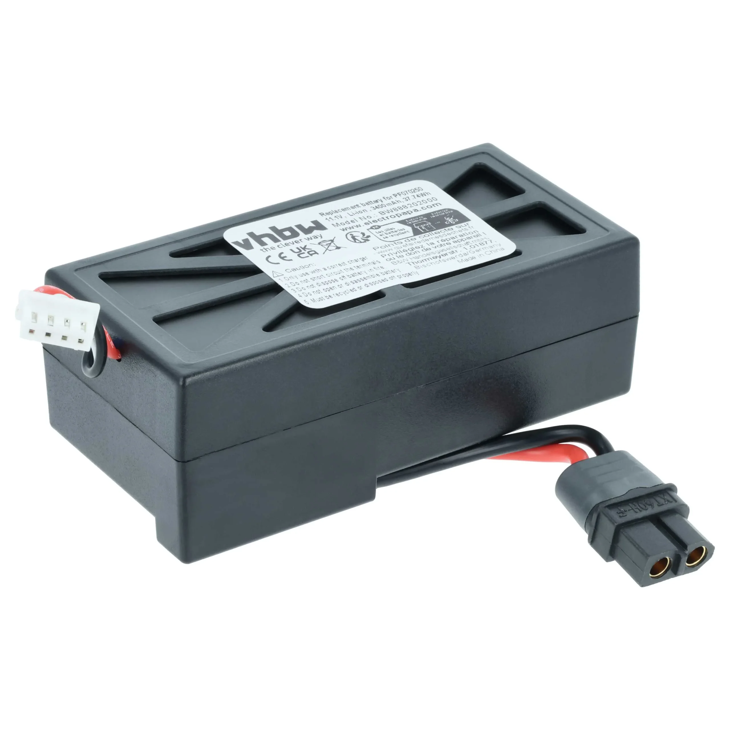 Batterie remplace Parrot PF070250 pour drone Parrot- 3400mAh 11,1V Li-polymère