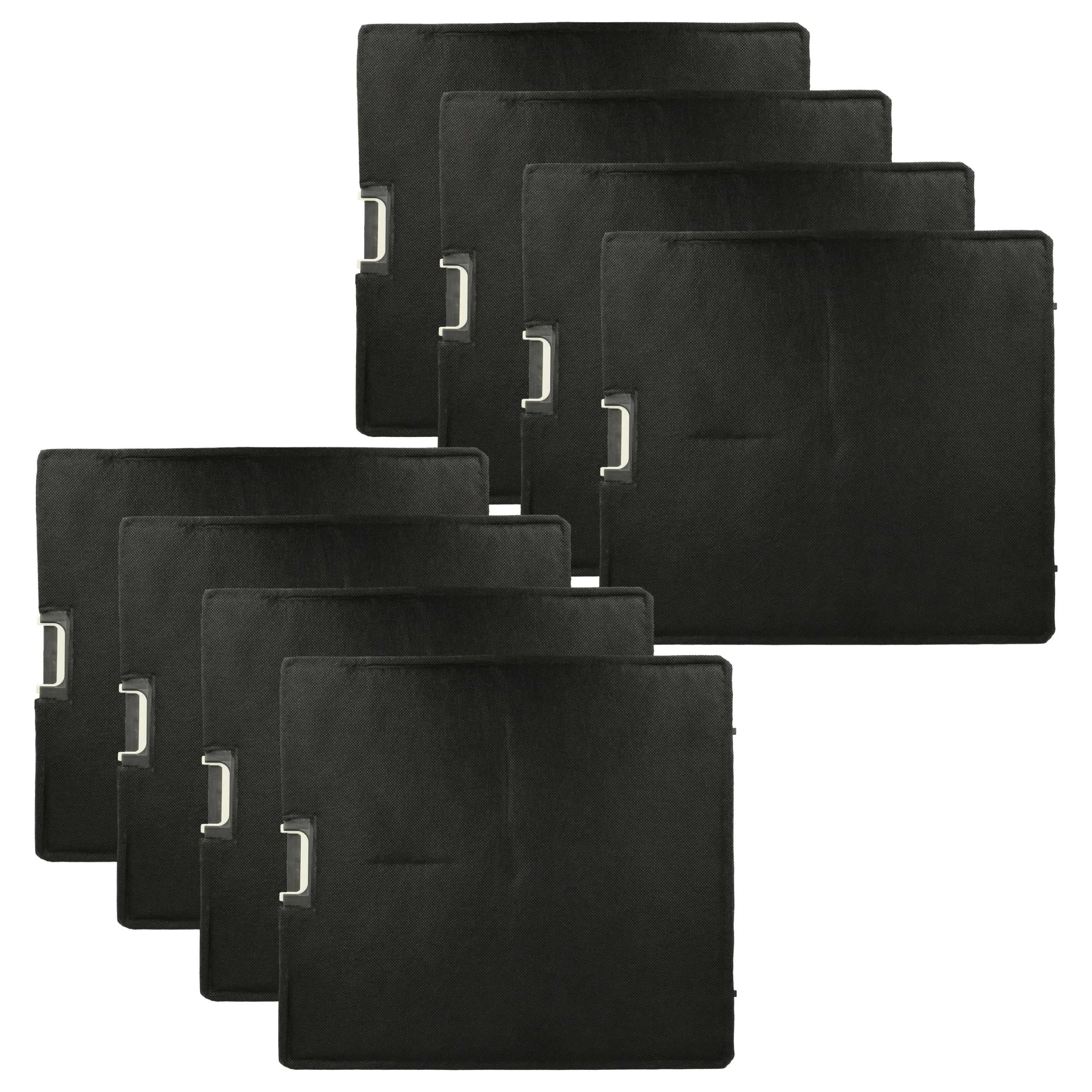 8x Filtres à charbon actif remplace Miele DKF 25-1, 9972550, 4002515523056 pour hotte Miele