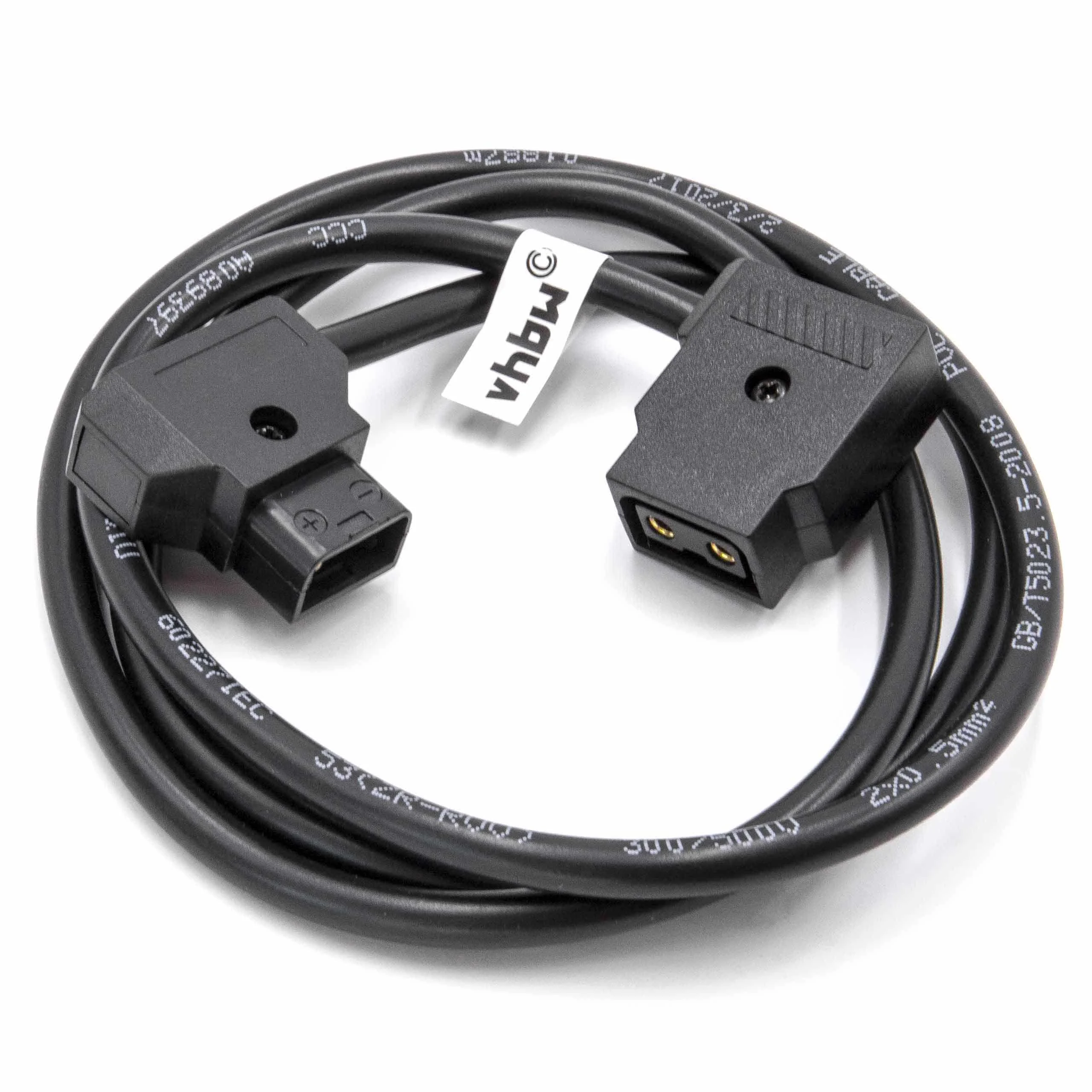 Adaptateur D-Tap pour Anton Bauer D-Tap, Dionic batteries photo - D-Tap (m) vers 1x D-Tap (f), 1 m
