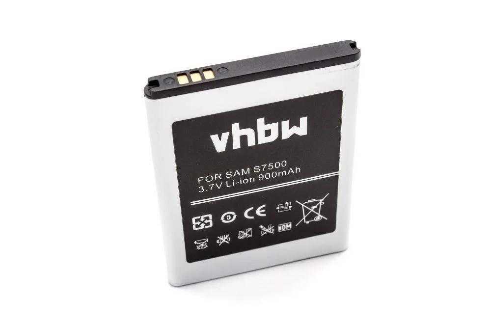 Batterie remplace Samsung EB464358VU, EB464358VUBSTD téléphone portable Samsung - 900mAh 3,7V Li-ion