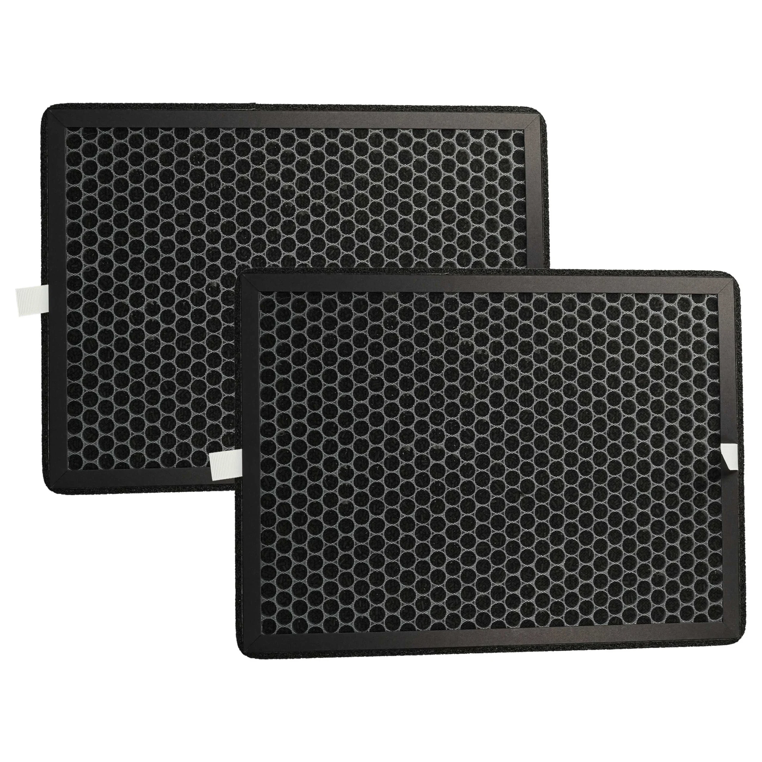 2x Filtre remplace Rowenta XD6231F0 pour purificateur Tefal- charbon actif + Allergy+