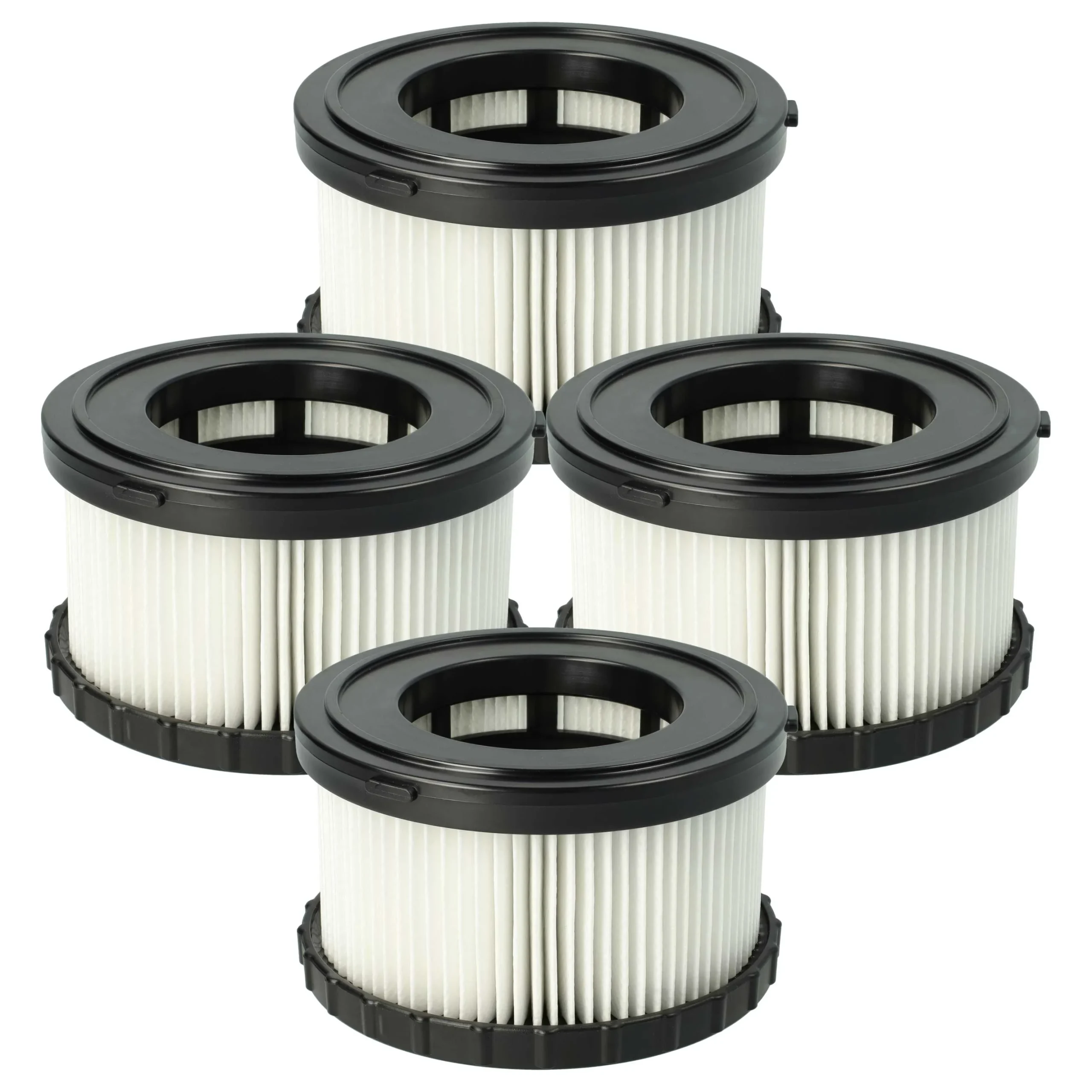 4x Filtres remplace Dewalt DC5151H, DC 5151 H pour aspirateur - filtre HEPA