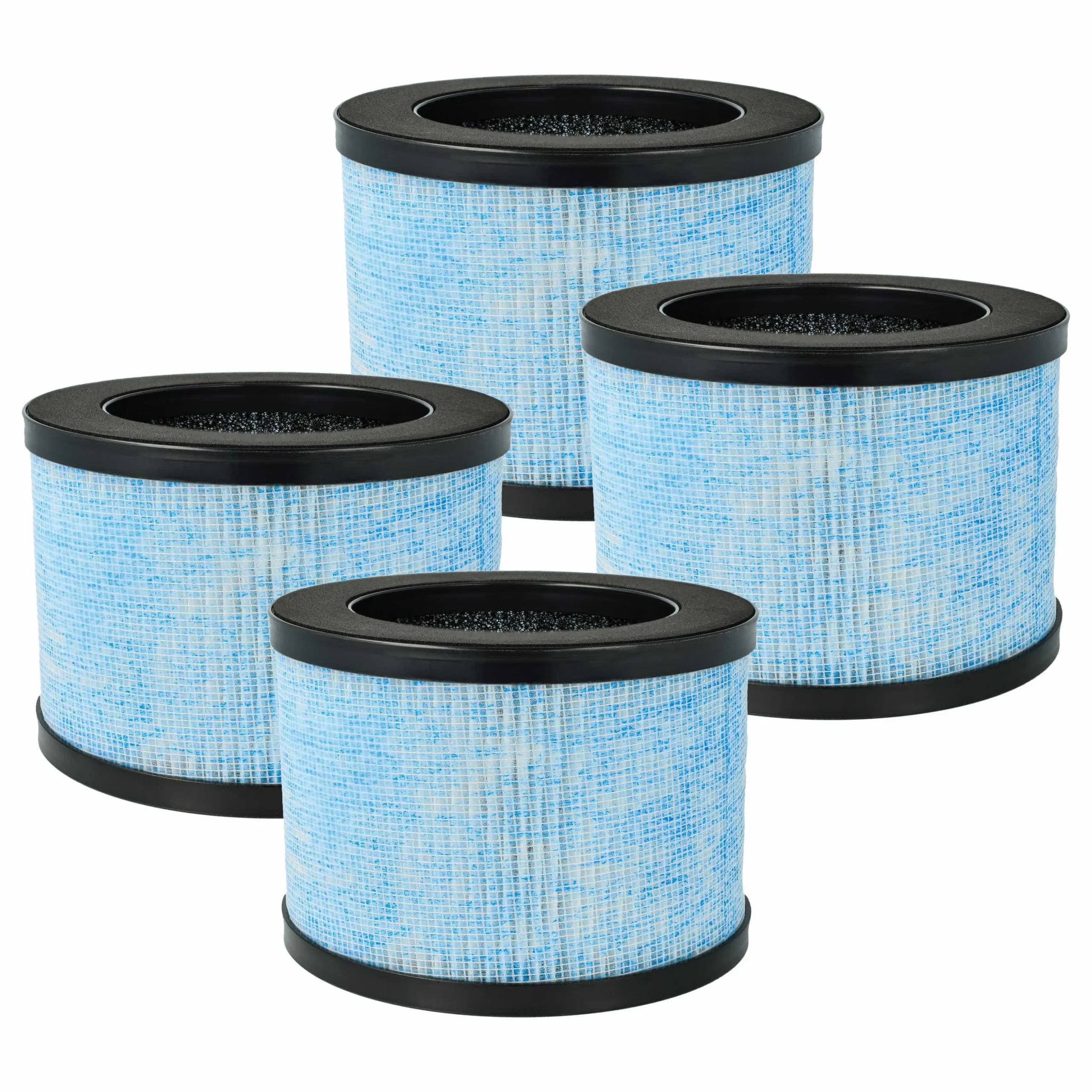 4x Filtre HEPA pour purificateur d'air Aroeve, CONOPU, Alrocket, Breezome, avec charbon actif - Filtres