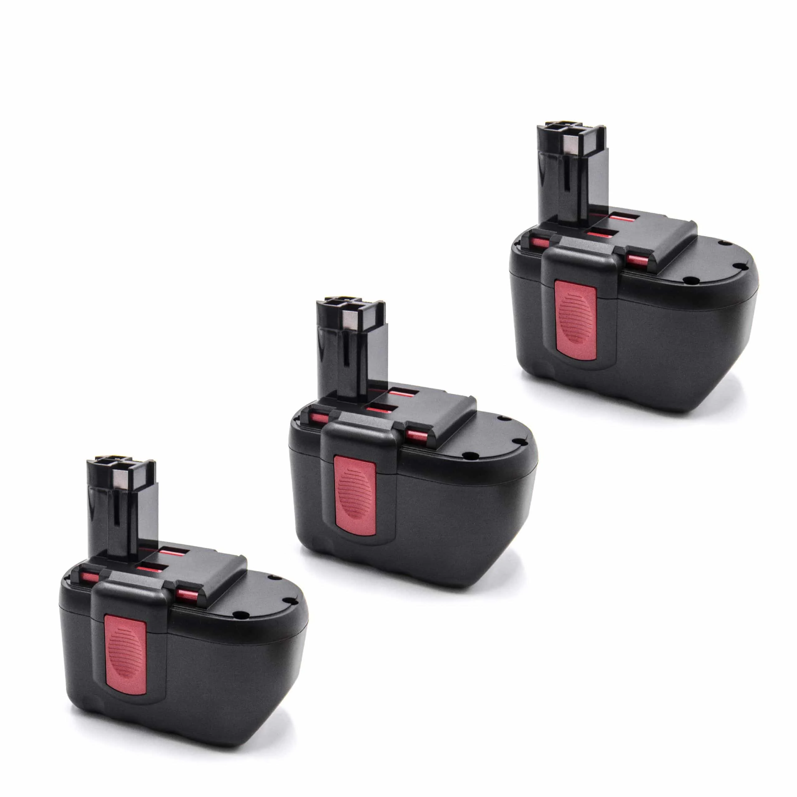 Batterie (3 pcs.) remplace Bosch 2607335279, 2607335268, 2607335280 outil électrique Bosch - 2000mAh 24V NiMH