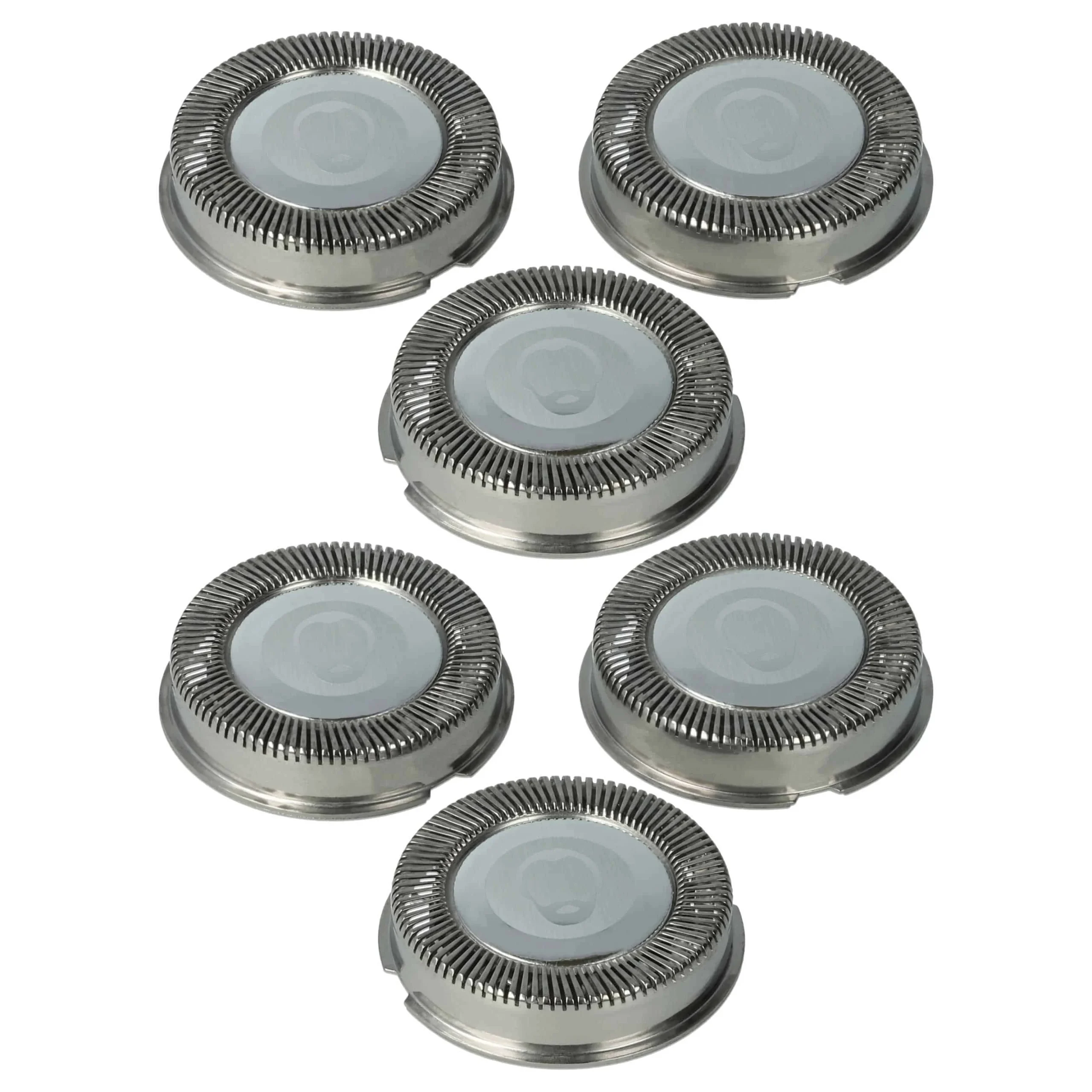6x Têtes de rasoir remplace Philips HQ30 pour rasoir électrique Philips - argenté