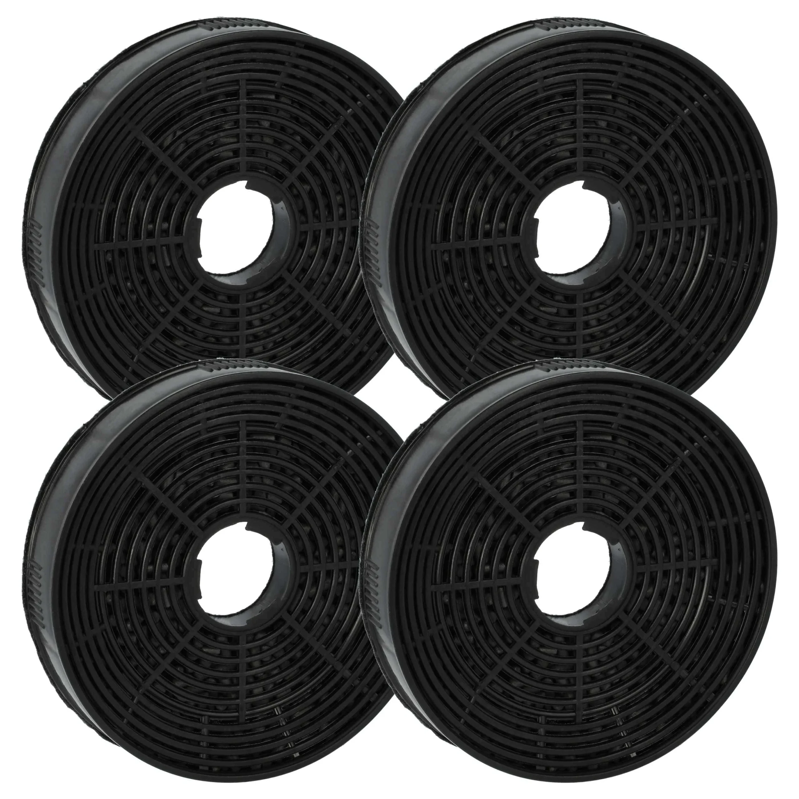4x Filtres à charbon actif remplace Amica KF17130, 1160825, FWK-140 pour hotte Amica