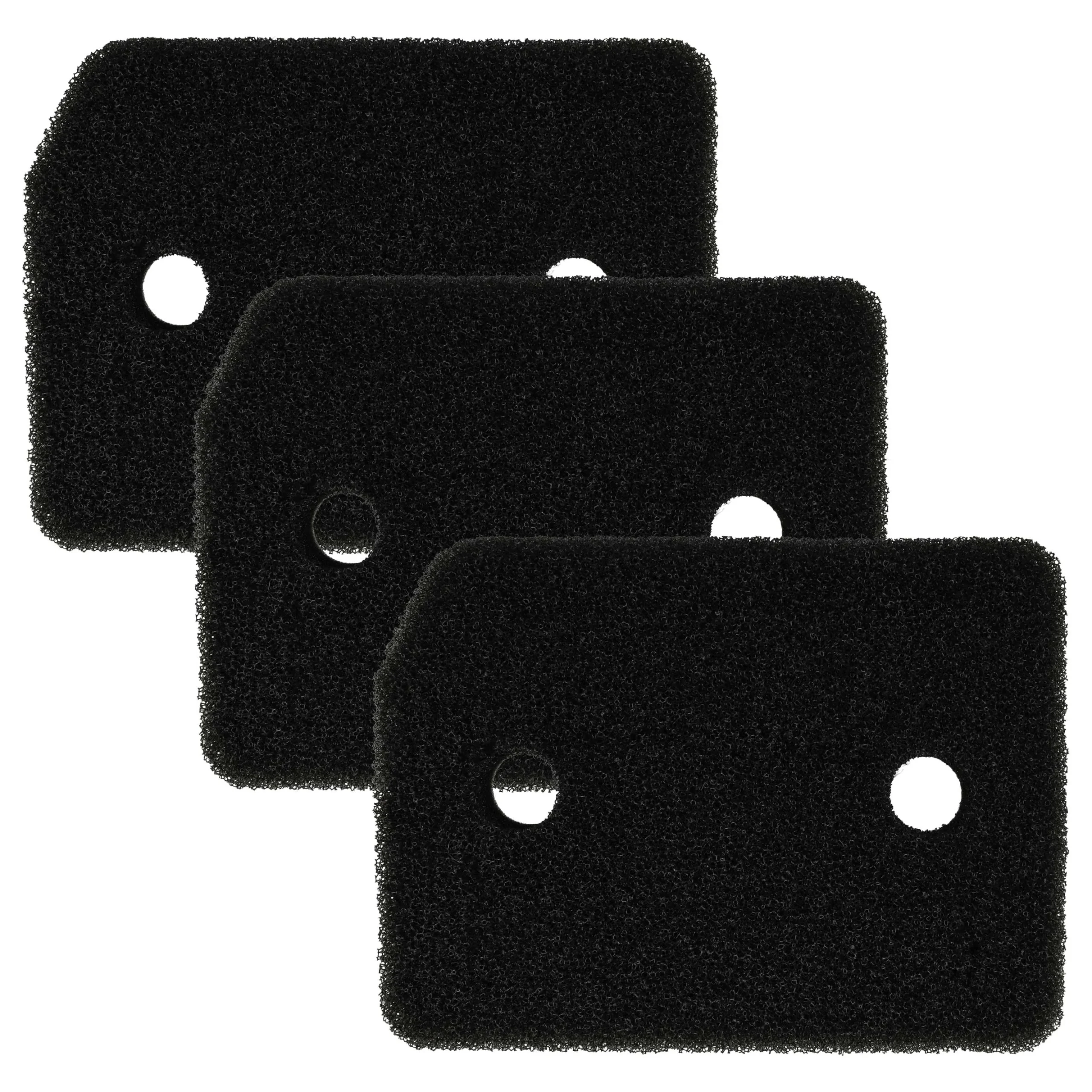 Set de filtres (3x filtre mousse sèche linge) remplace Miele 09164761, 4054905442652, 00916476100017, 9164760 - Accessoires appareils ménagers