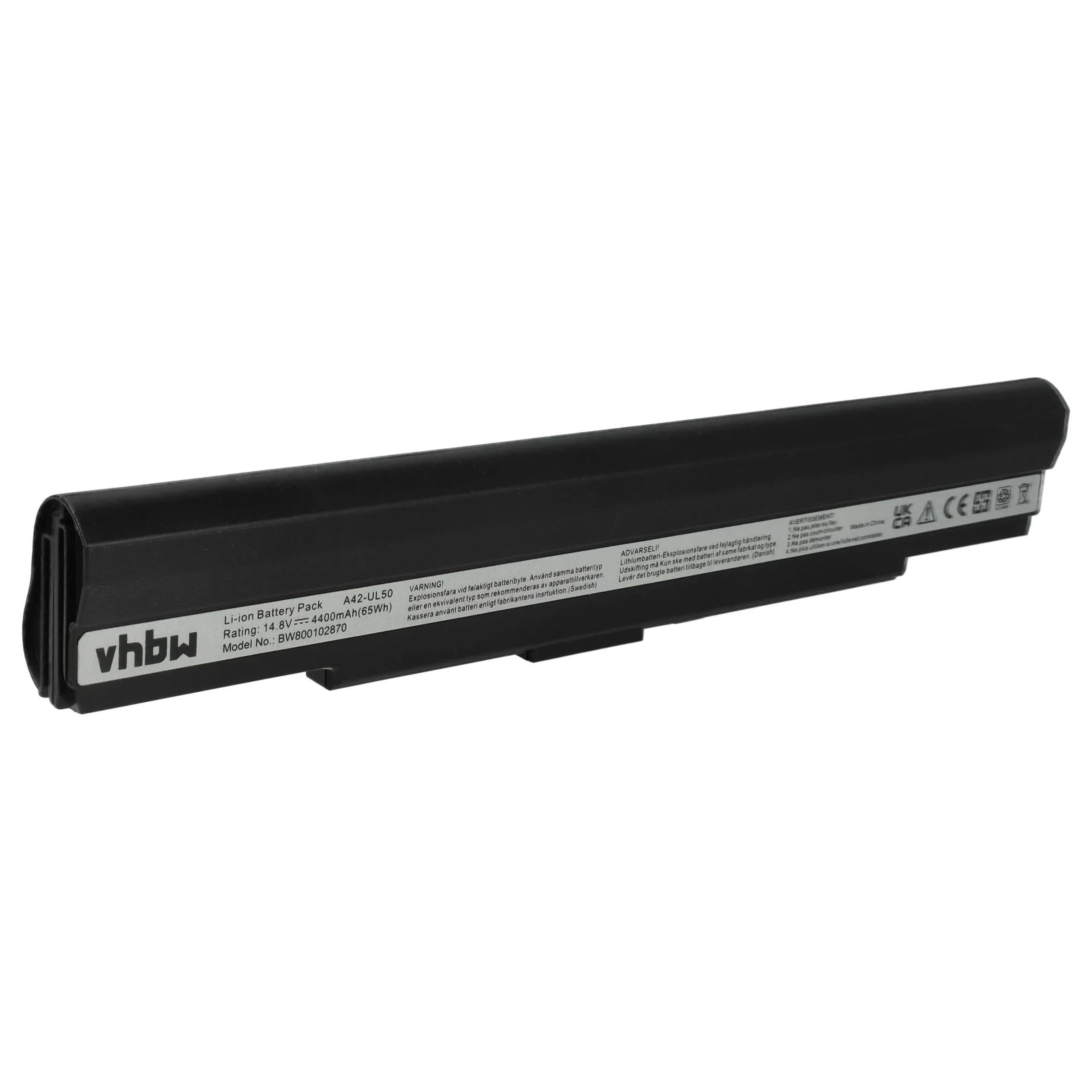 Batterie remplace Asus A31-UL50, A31-UL30, A31-UL80 pour ordinateur portable Asus- 4400mAh 14,8V Li-ion