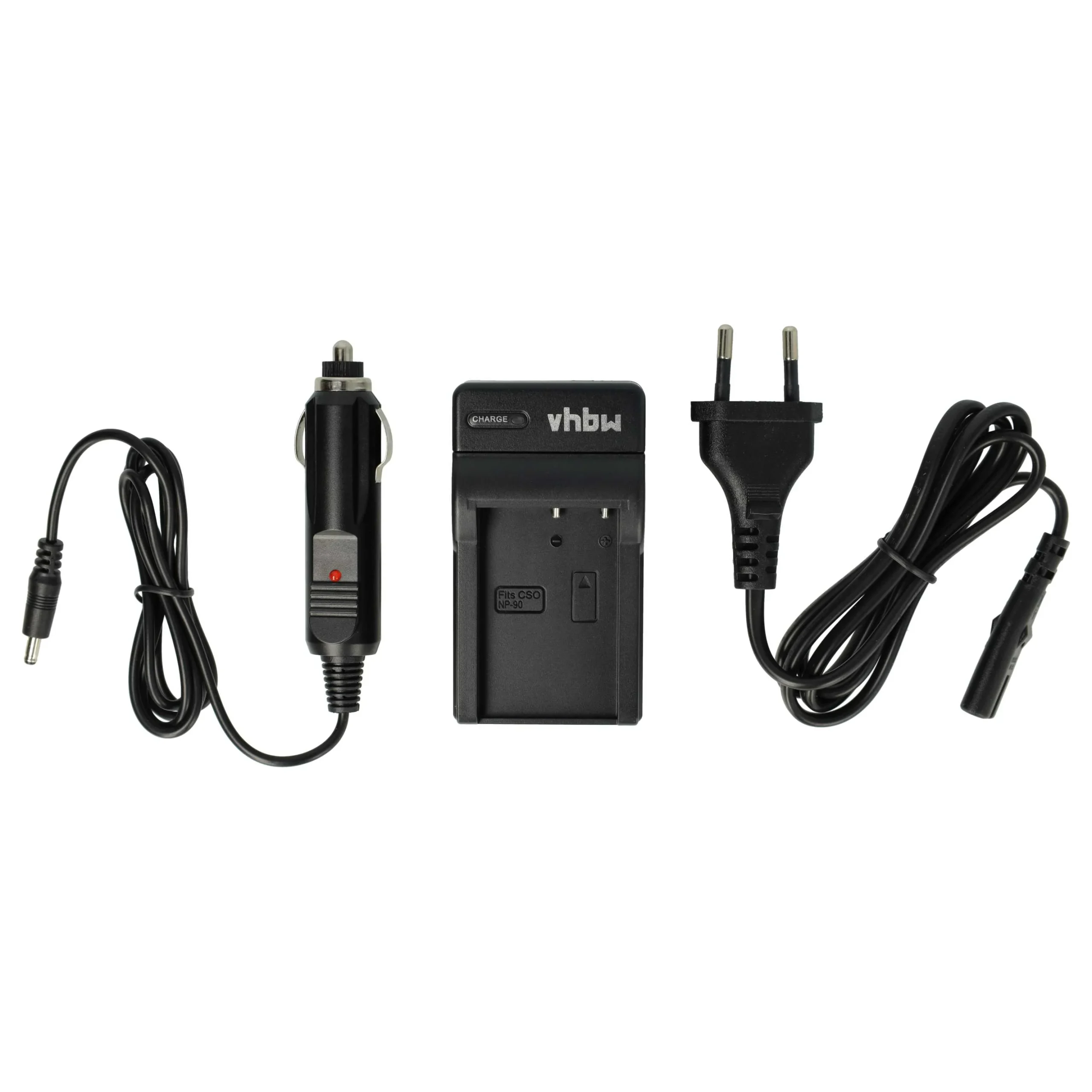 Chargeur pour appareil photo Casio Exilim EX-H10, EX-H20G, EX-FH100, EX-H15 HI-Zoom - 0,6 A, 4,2 V