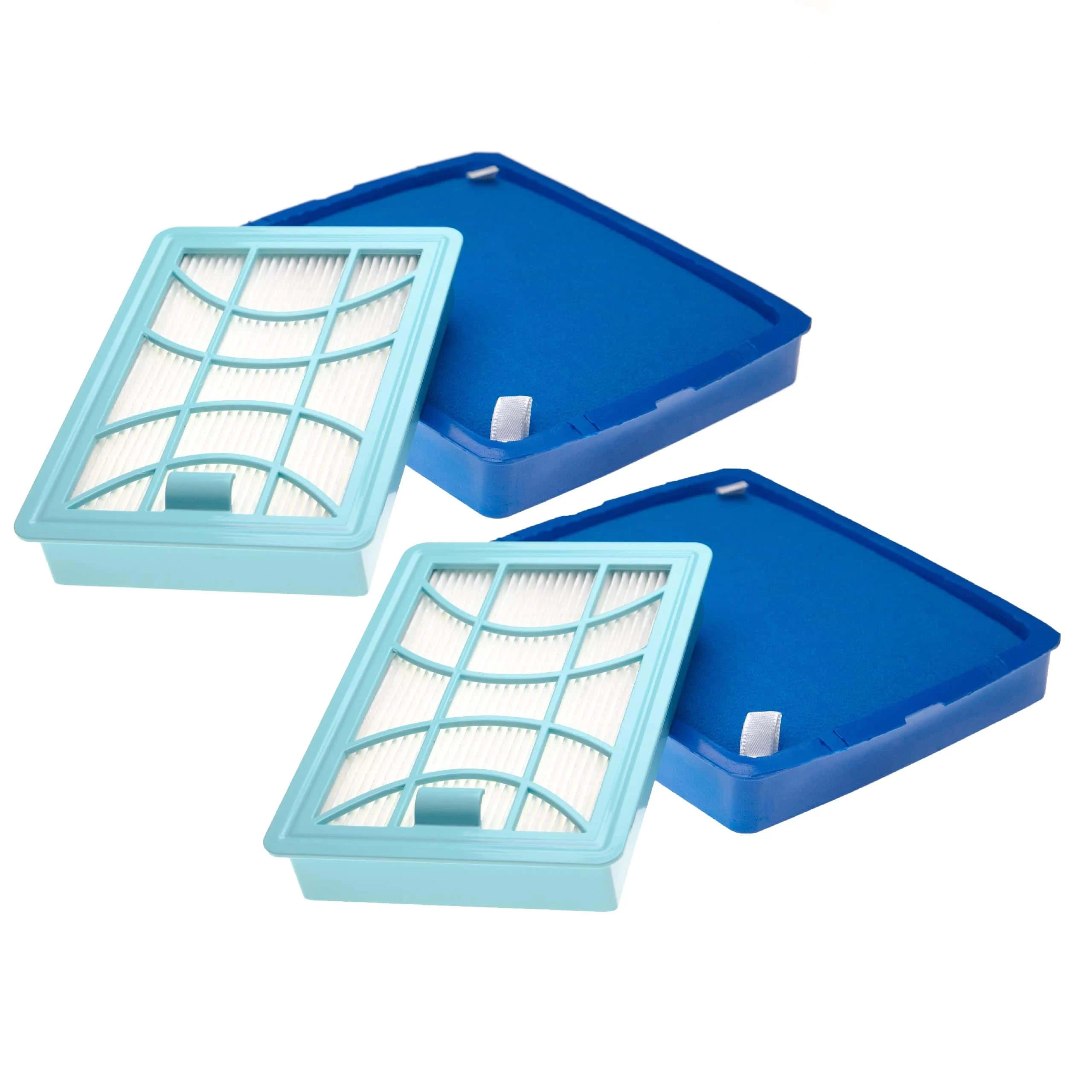 4x Filtres remplace Philips CP0617+CP0616, FC8003/01 pour aspirateur Philips - Accessoires pour aspirateur