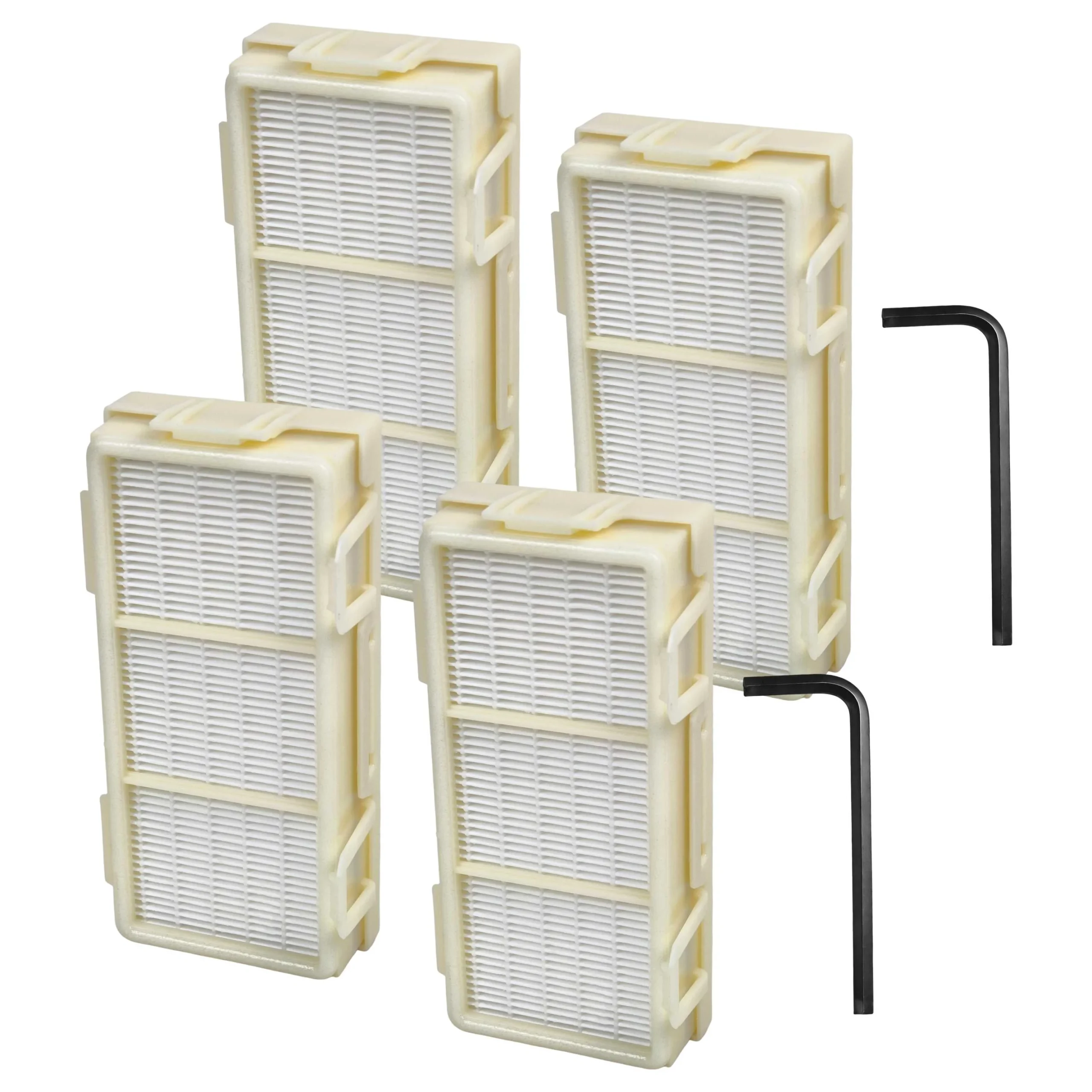 4x Filtre HEPA remplace Dyson 965280-01 pour sèche-mains Dyson - Filtre à air H13