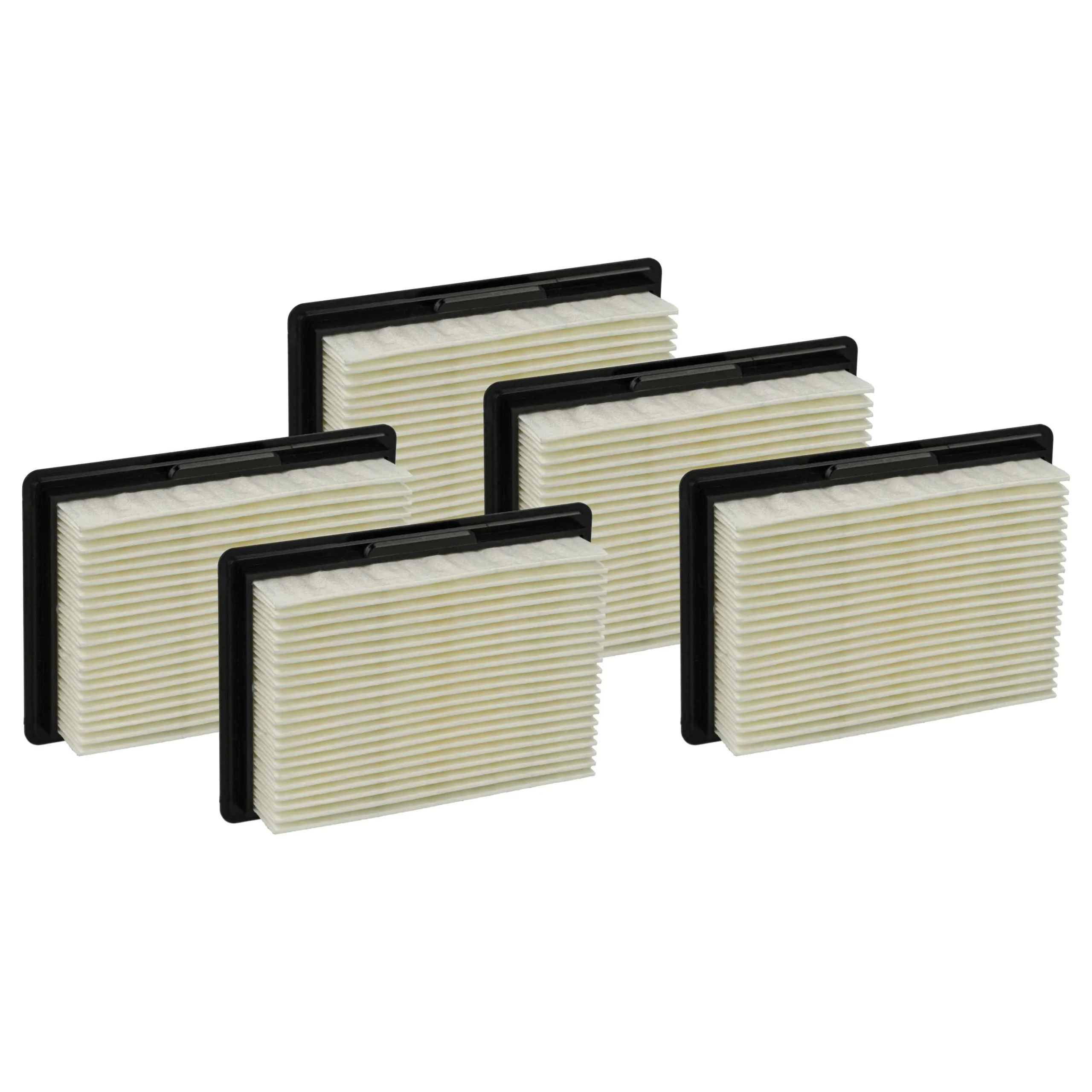 5x Filtre remplace Bosch 3165140790185, 4059952008400, 1.600.A00.2PS, 2607432046 pour aspirateur Bosch - G4